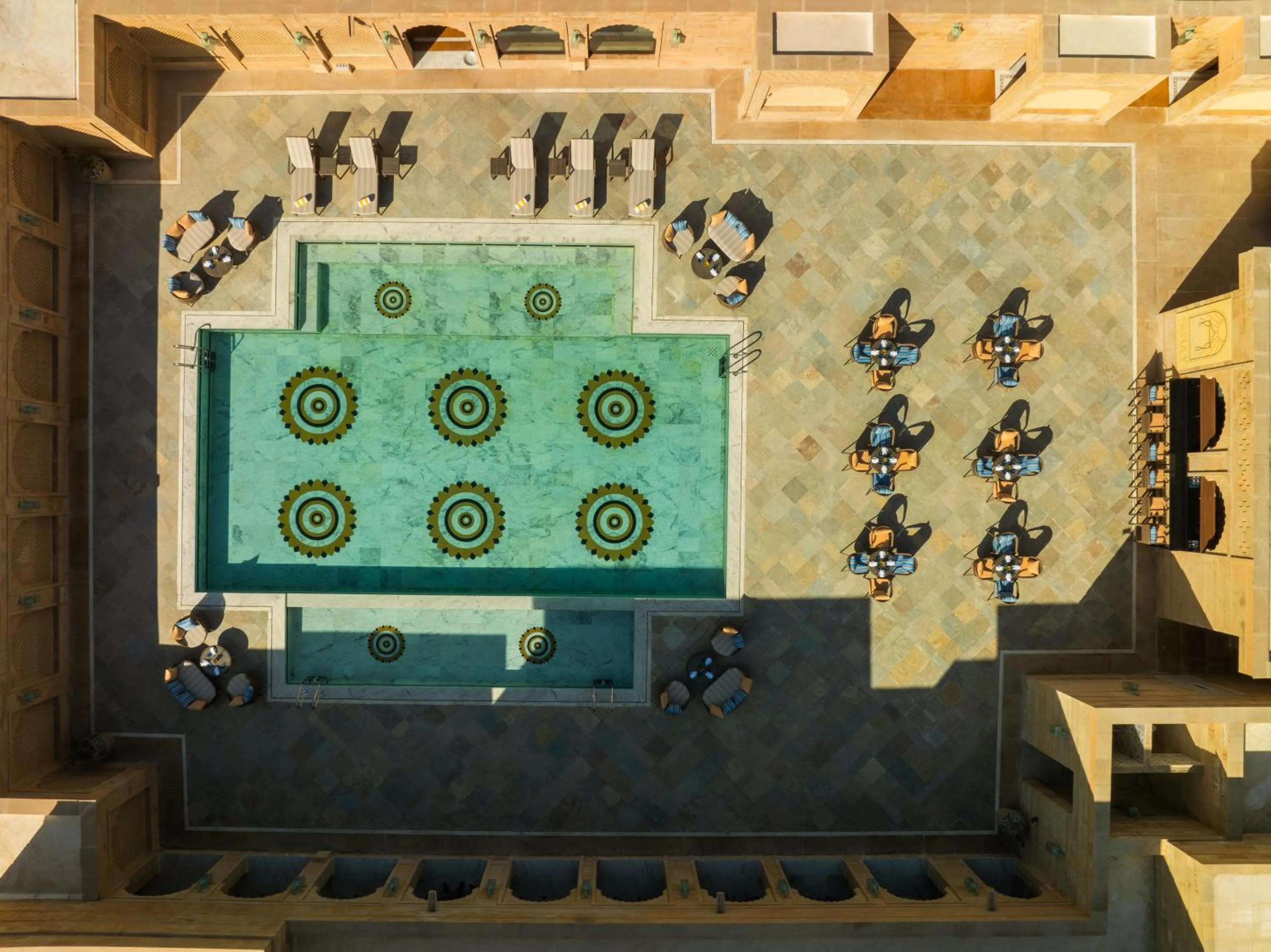 Swimming pool in Taj Gorbandh Palace, Jaisalmer