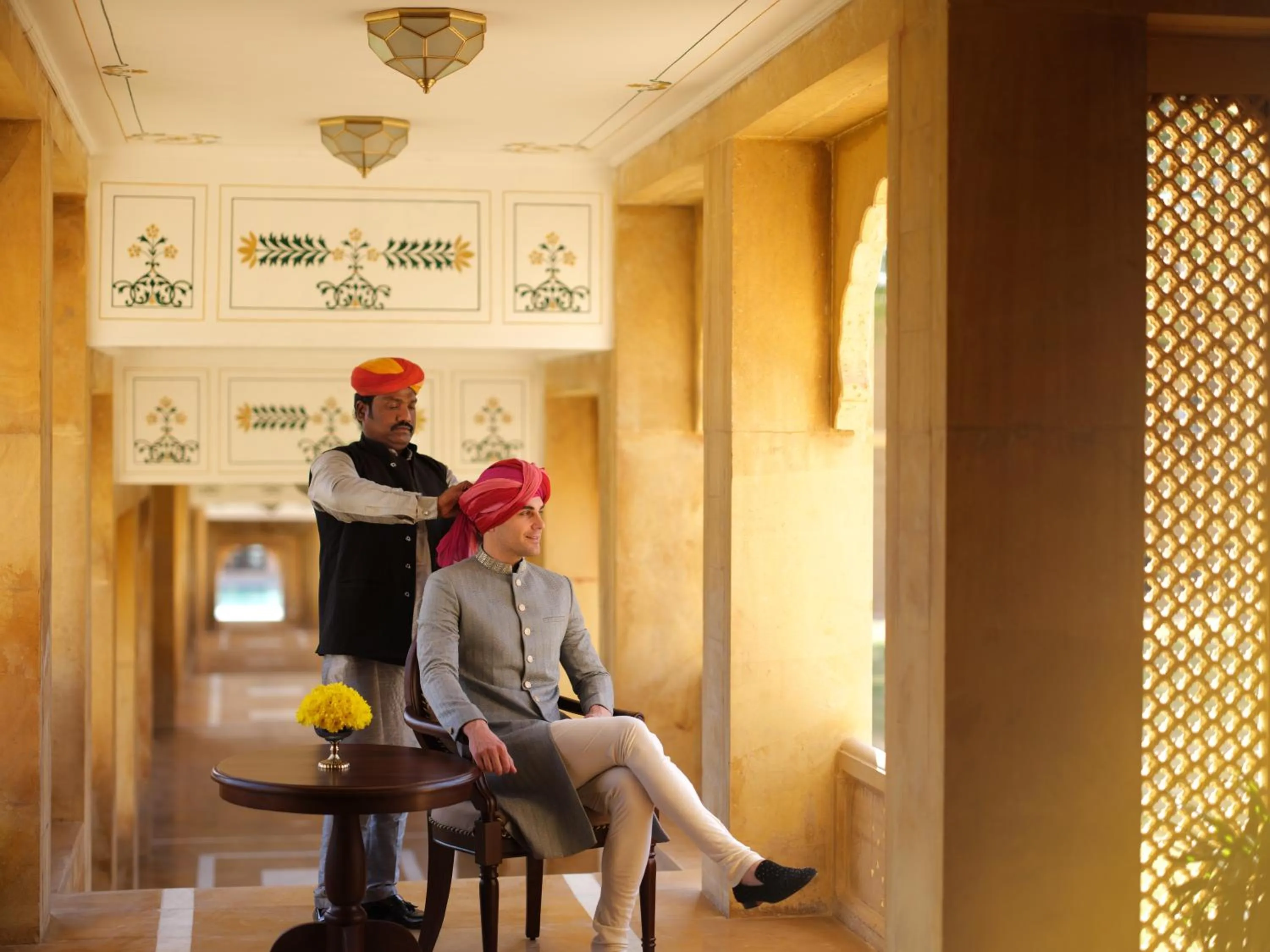 Entertainment in Taj Gorbandh Palace, Jaisalmer
