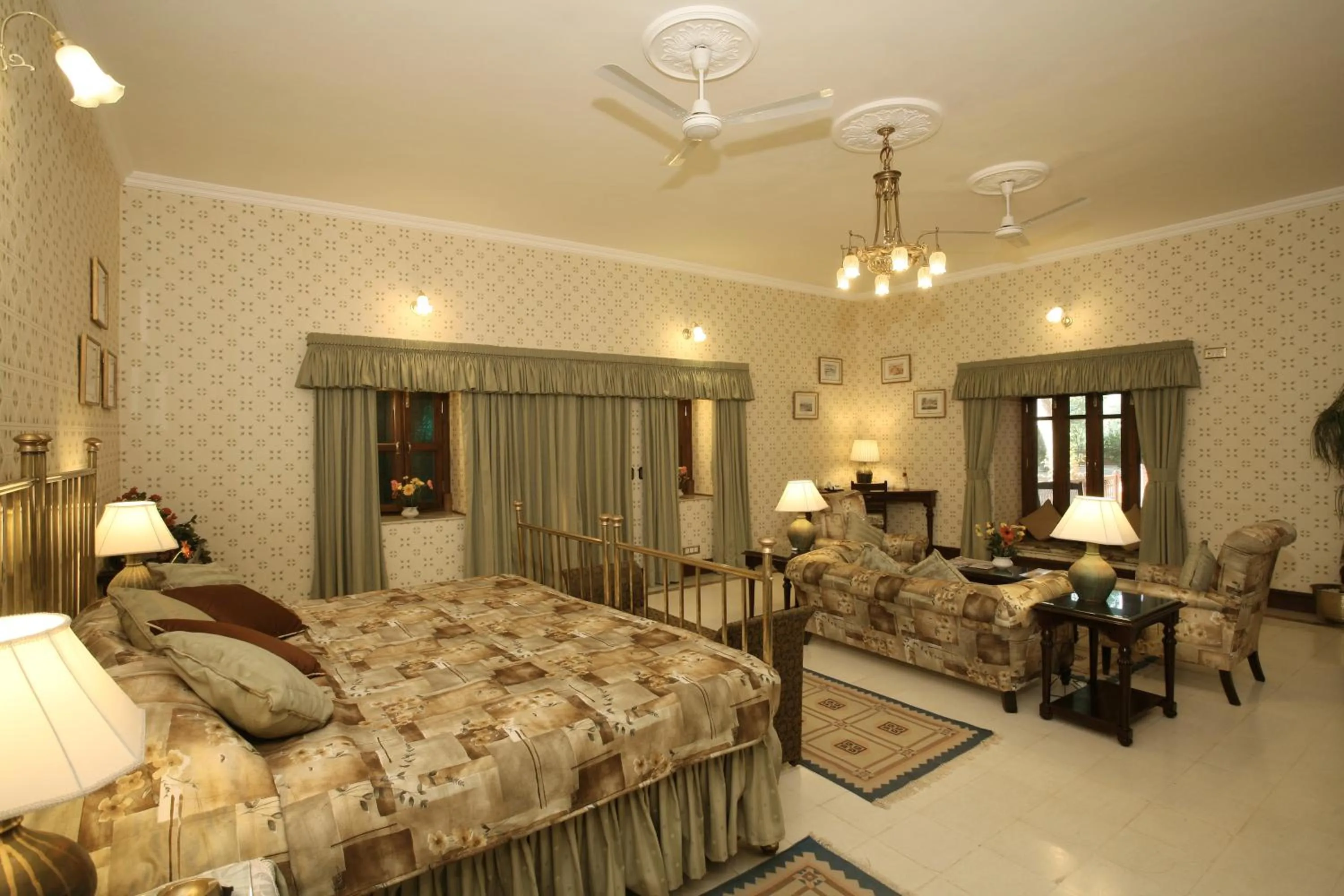 Photo of the whole room, Bed in Gajner Palace-Heritage by HRH Group of Hotels
