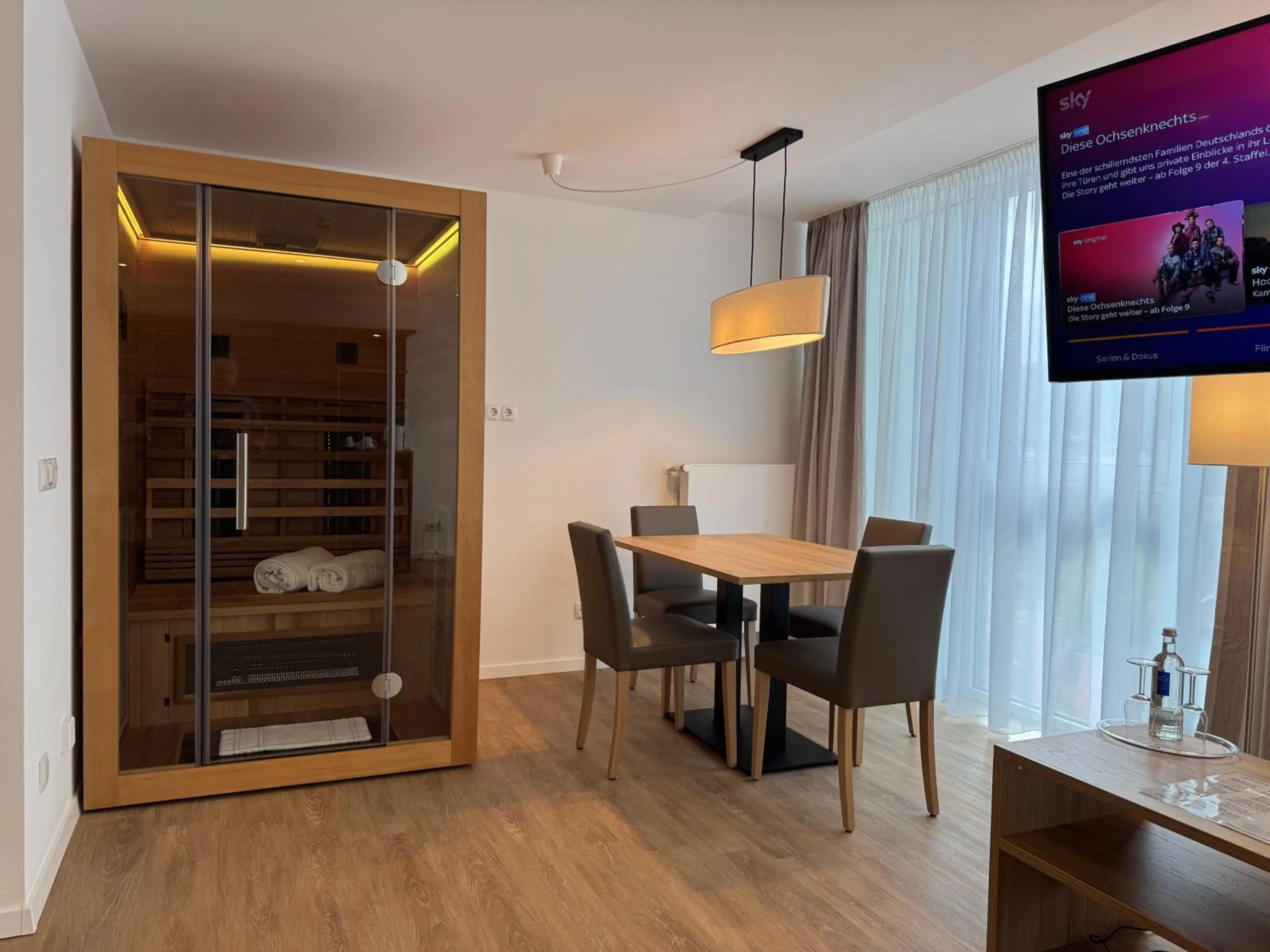 Sauna in PANORAMA HOTEL in Neustadt an der Weinstraße