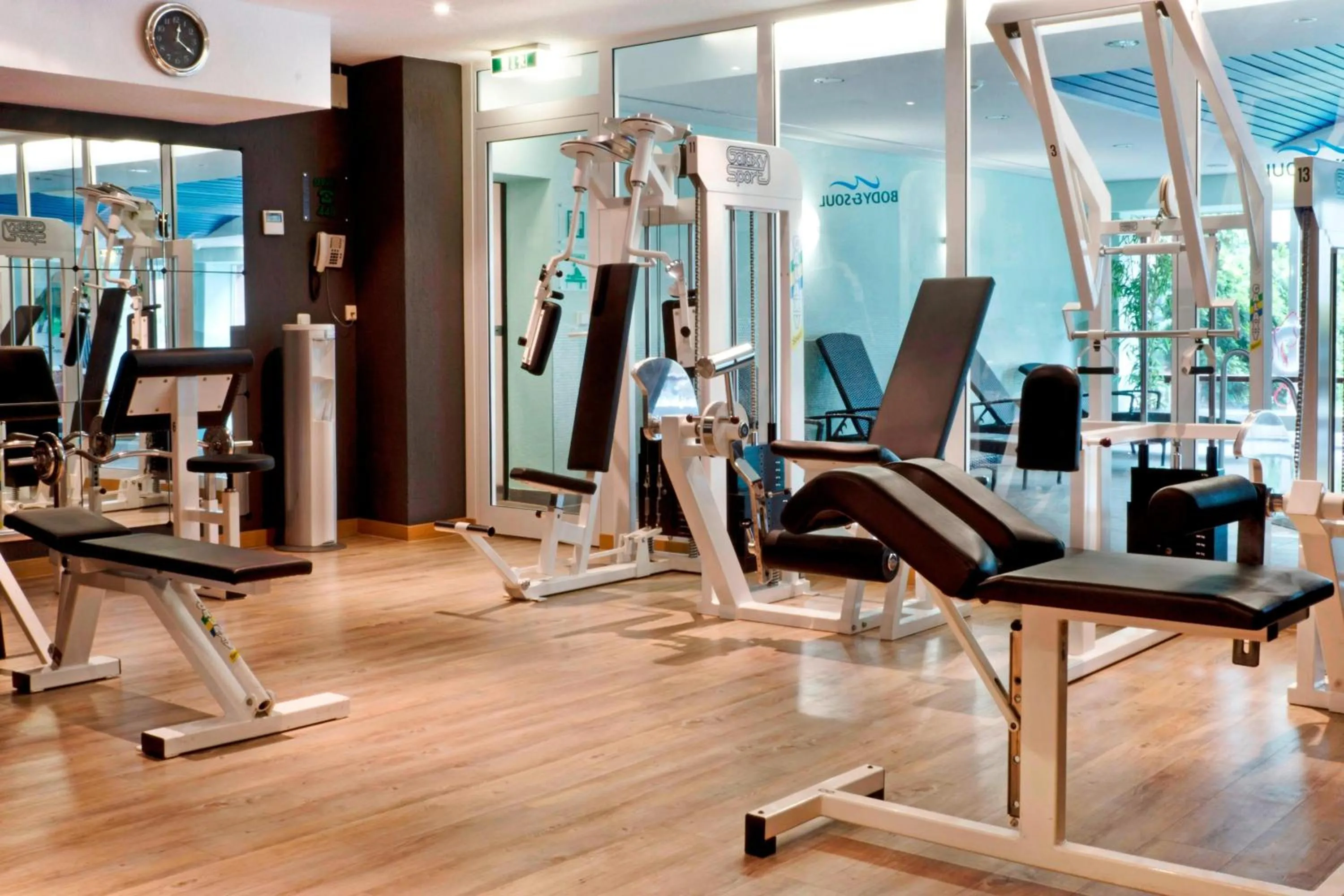 Fitness centre/facilities in Courtyard by Marriott Dresden