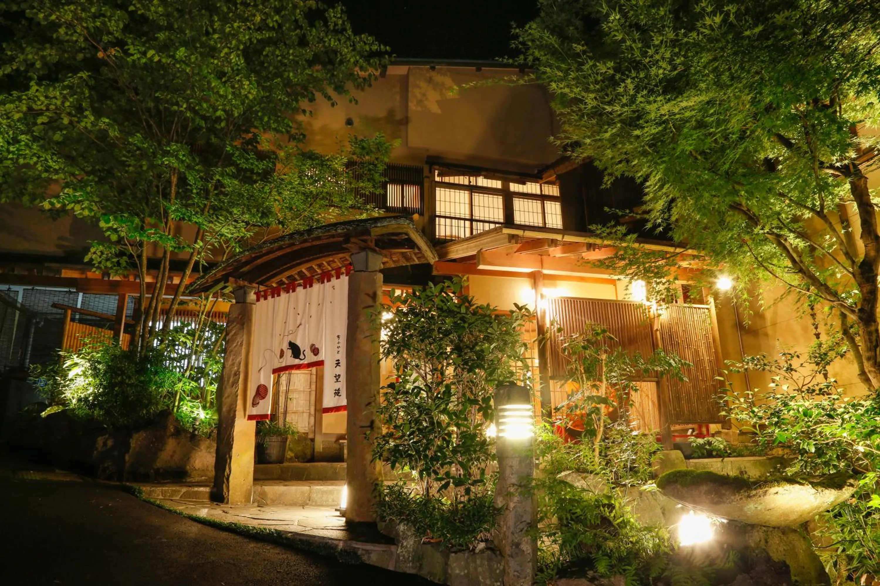 Facade/entrance in Kinosaki Tenboen