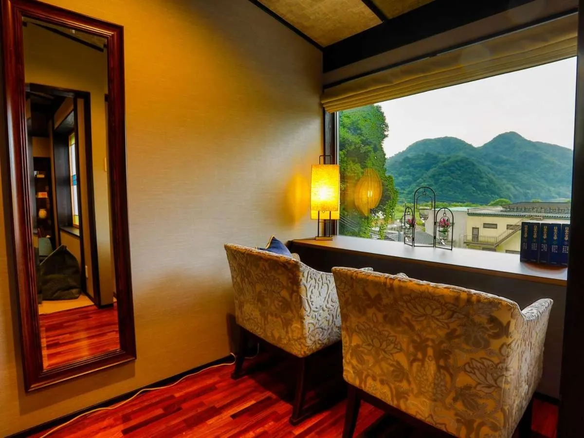 Mountain view in Kinosaki Tenboen