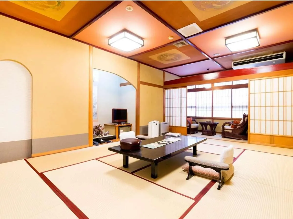 Living room, Bed in Kinosaki Tenboen