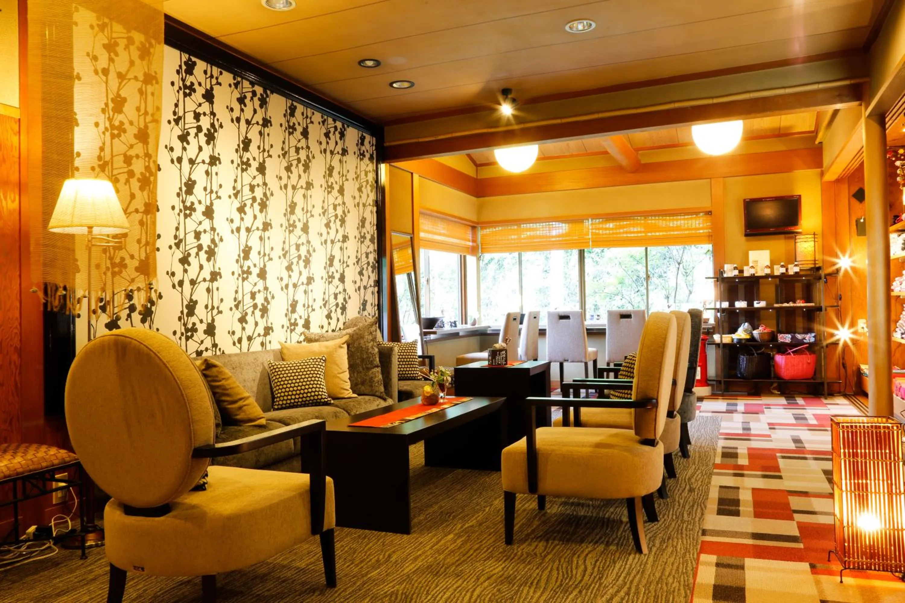 Lobby or reception in Kinosaki Tenboen