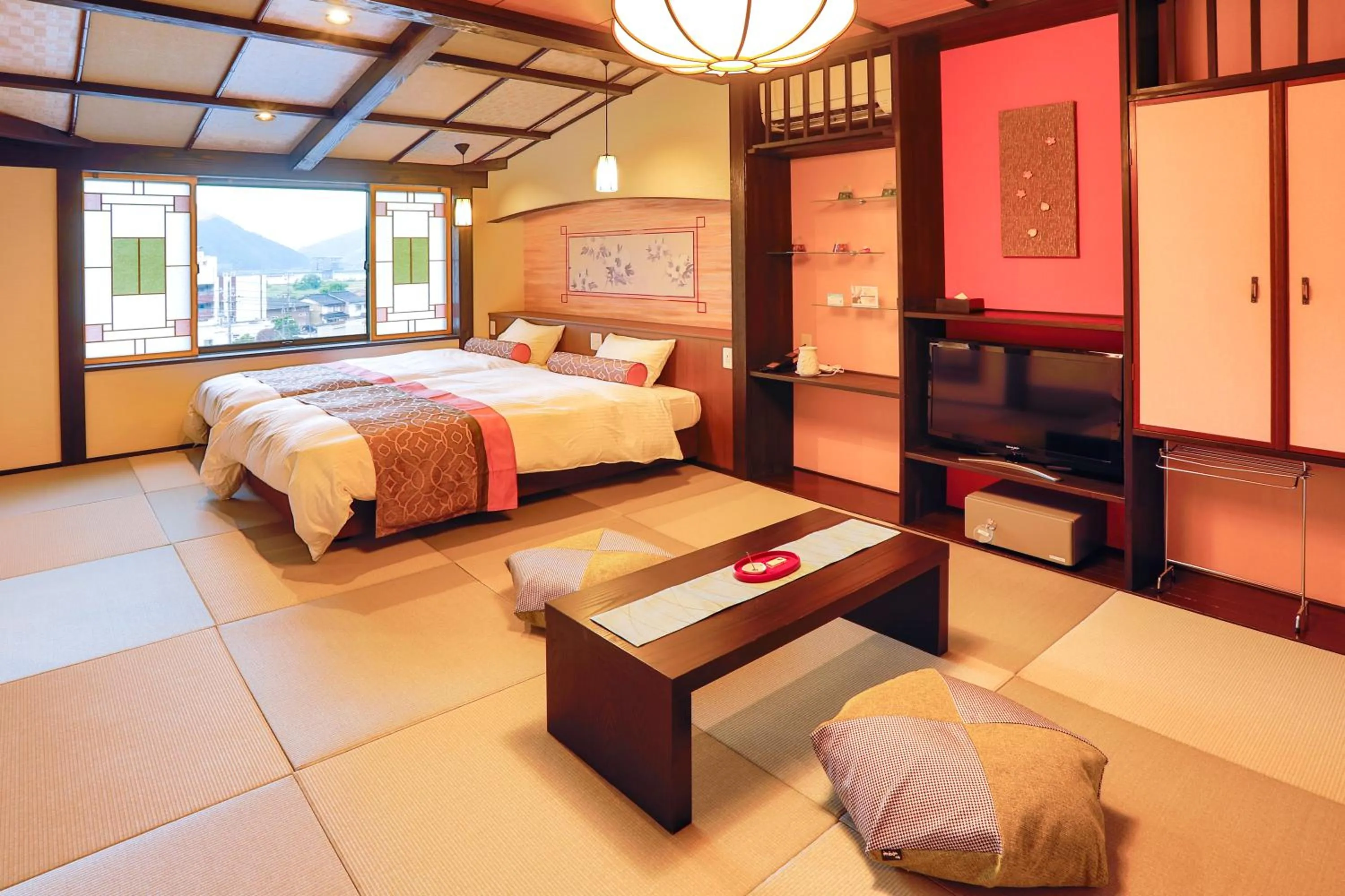 Bed in Kinosaki Tenboen