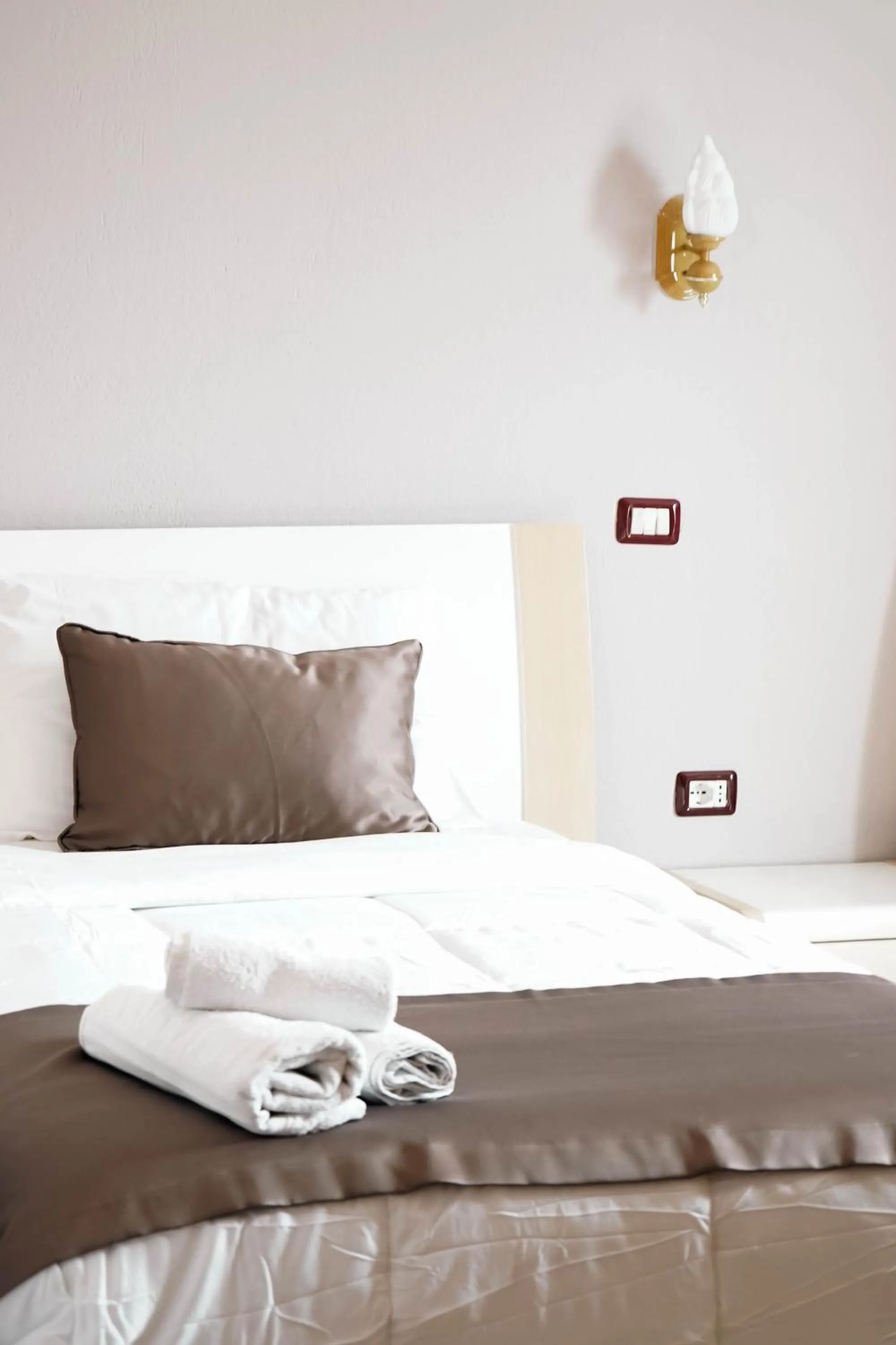 Bed in Hotel Kristal