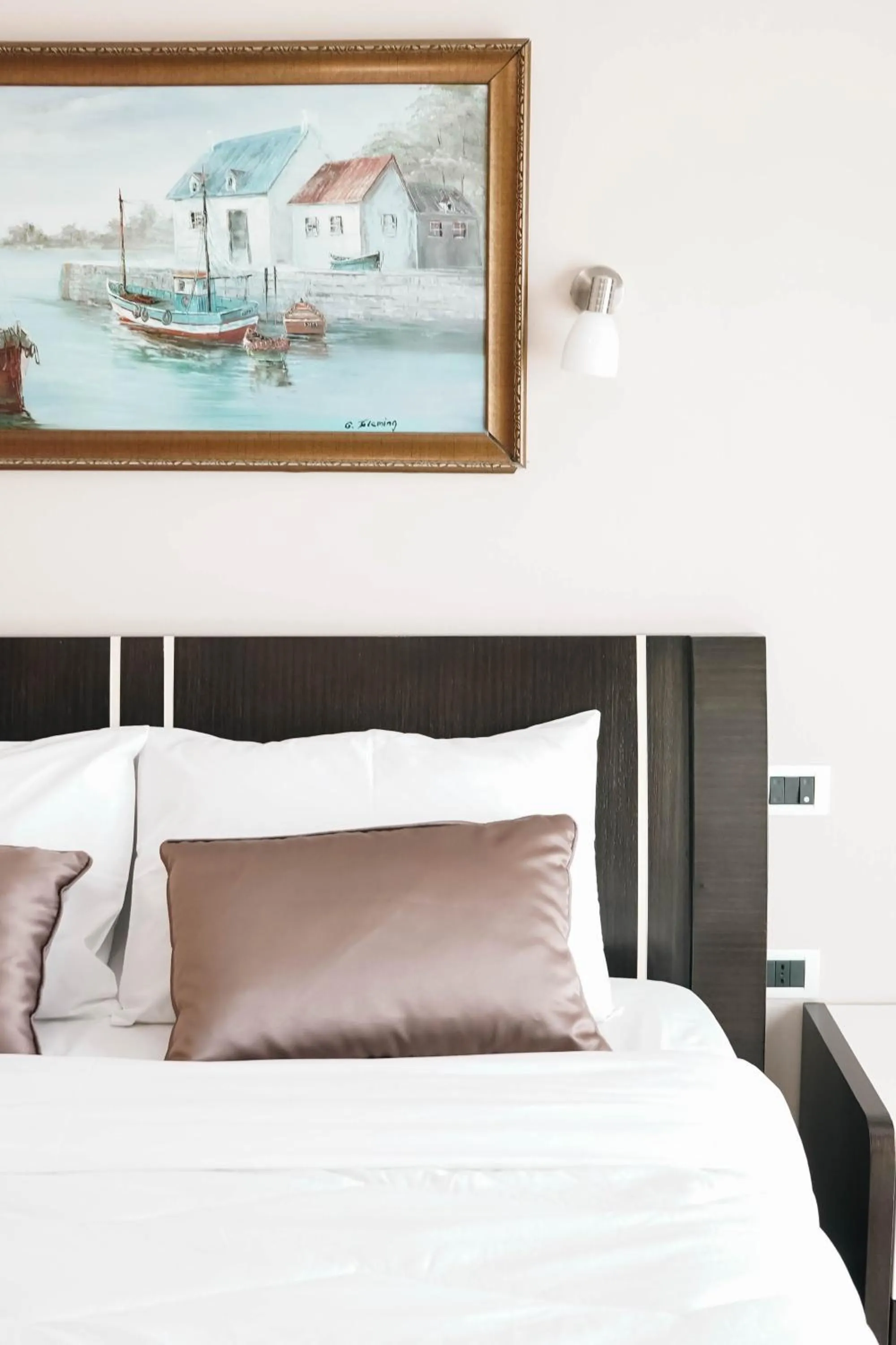 Bed in Hotel Kristal