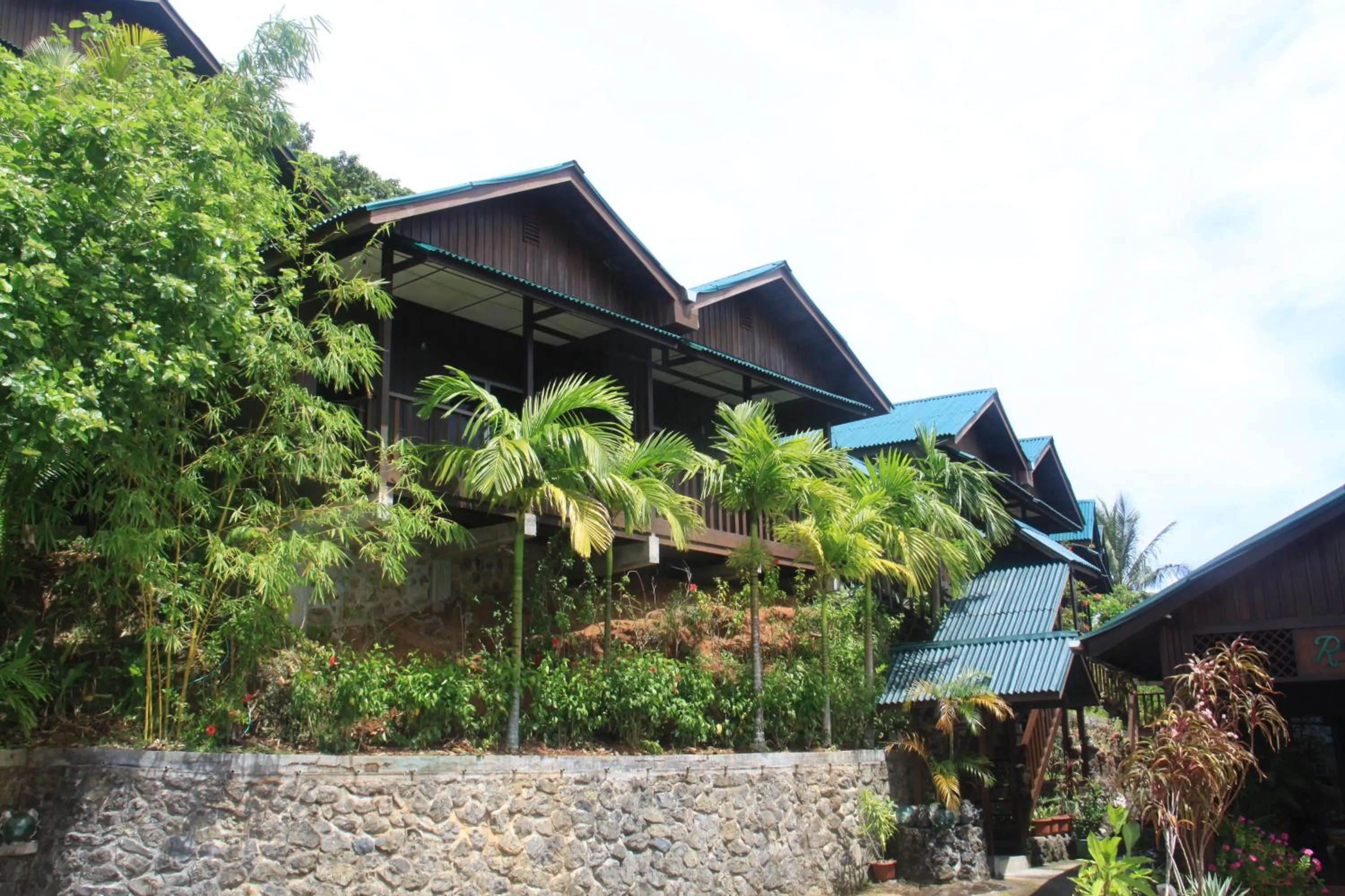 Facade/entrance in Rose Garden Resort