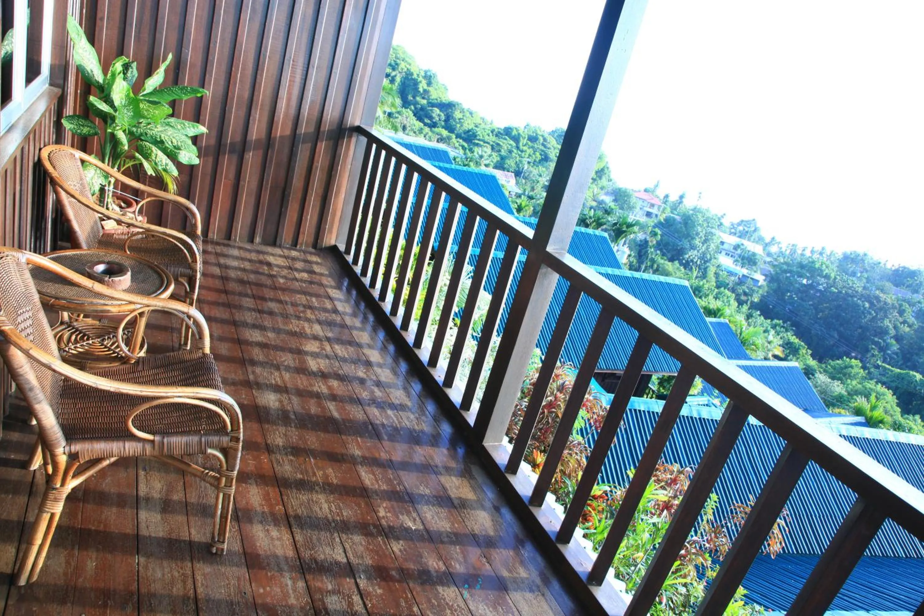 Balcony/Terrace in Rose Garden Resort