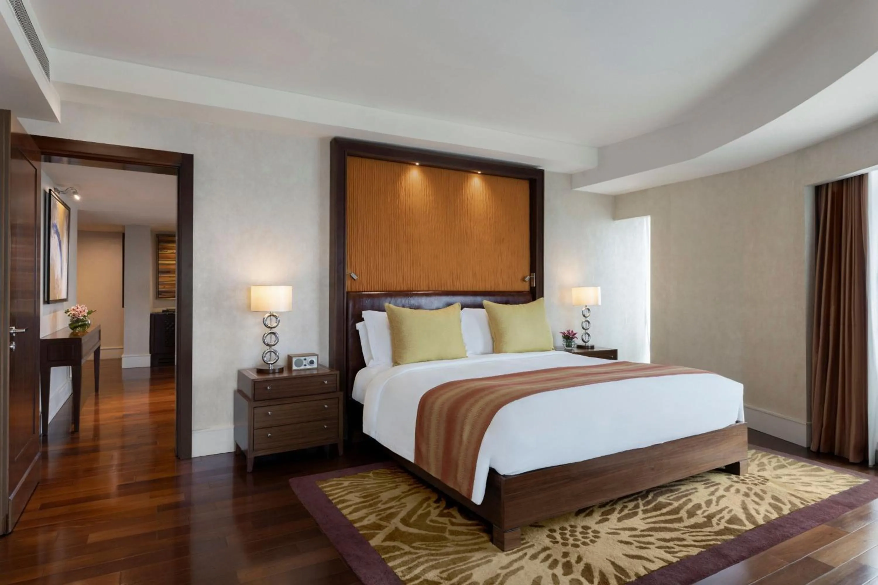 Bedroom, Bed in The Ritz-Carlton, Bangalore