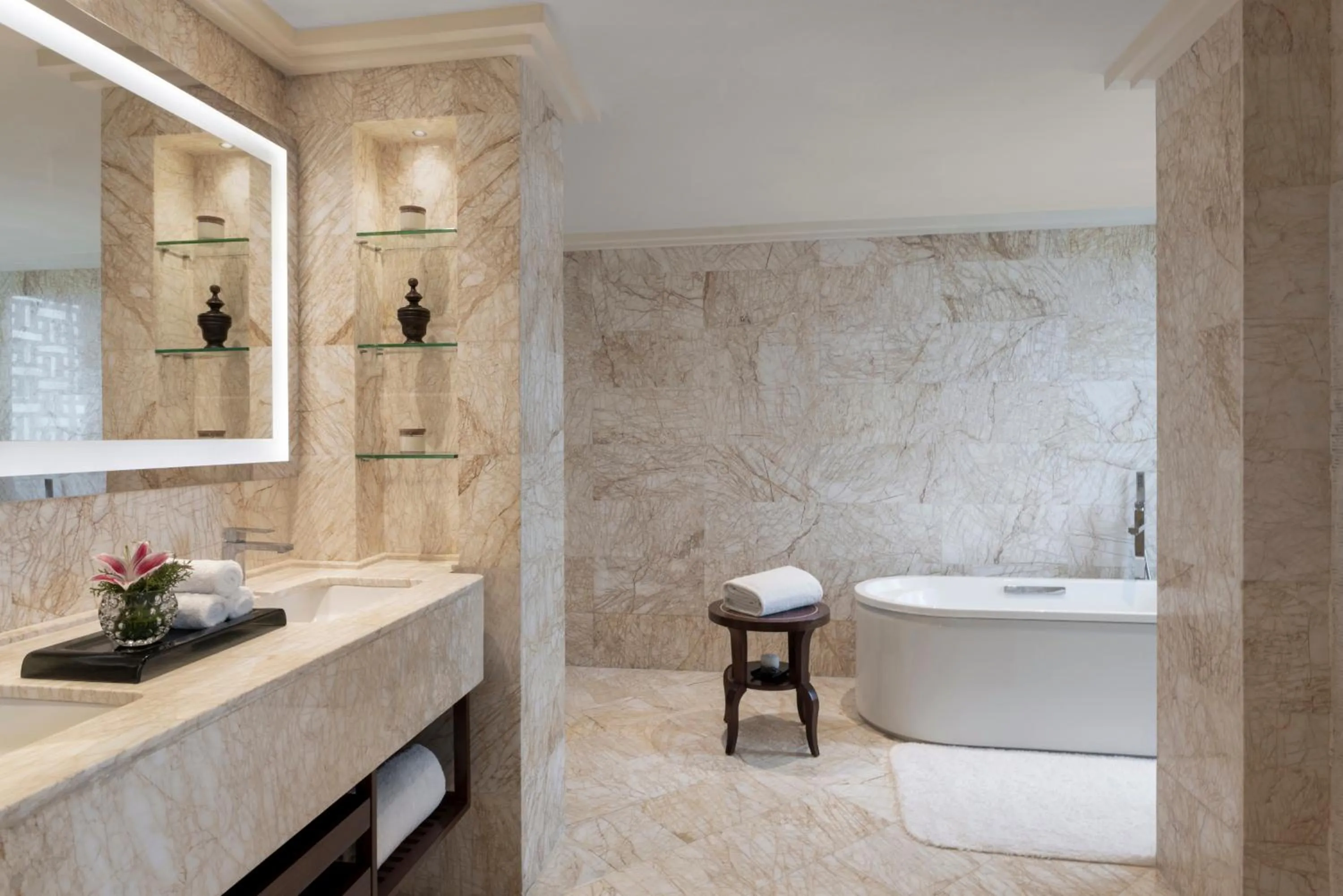 Bathroom in The Ritz-Carlton, Bangalore
