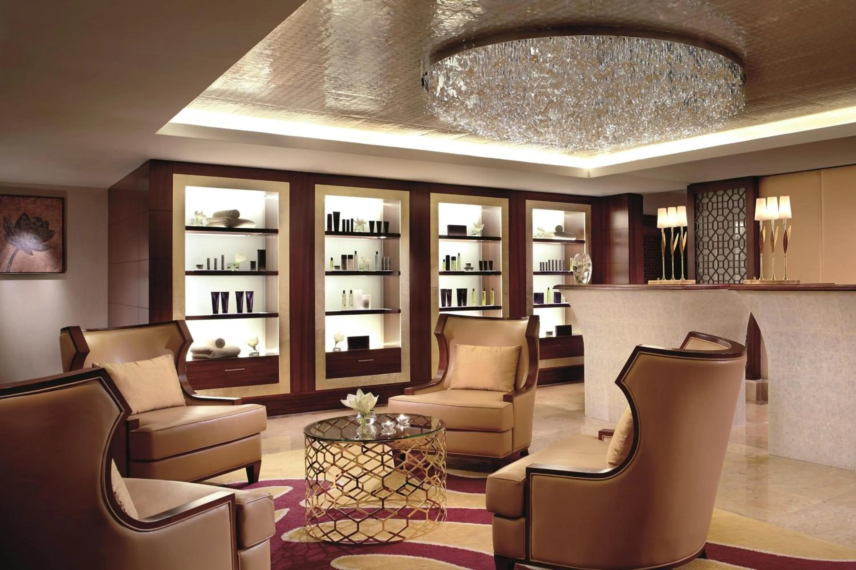 Lobby or reception in The Ritz-Carlton, Bangalore