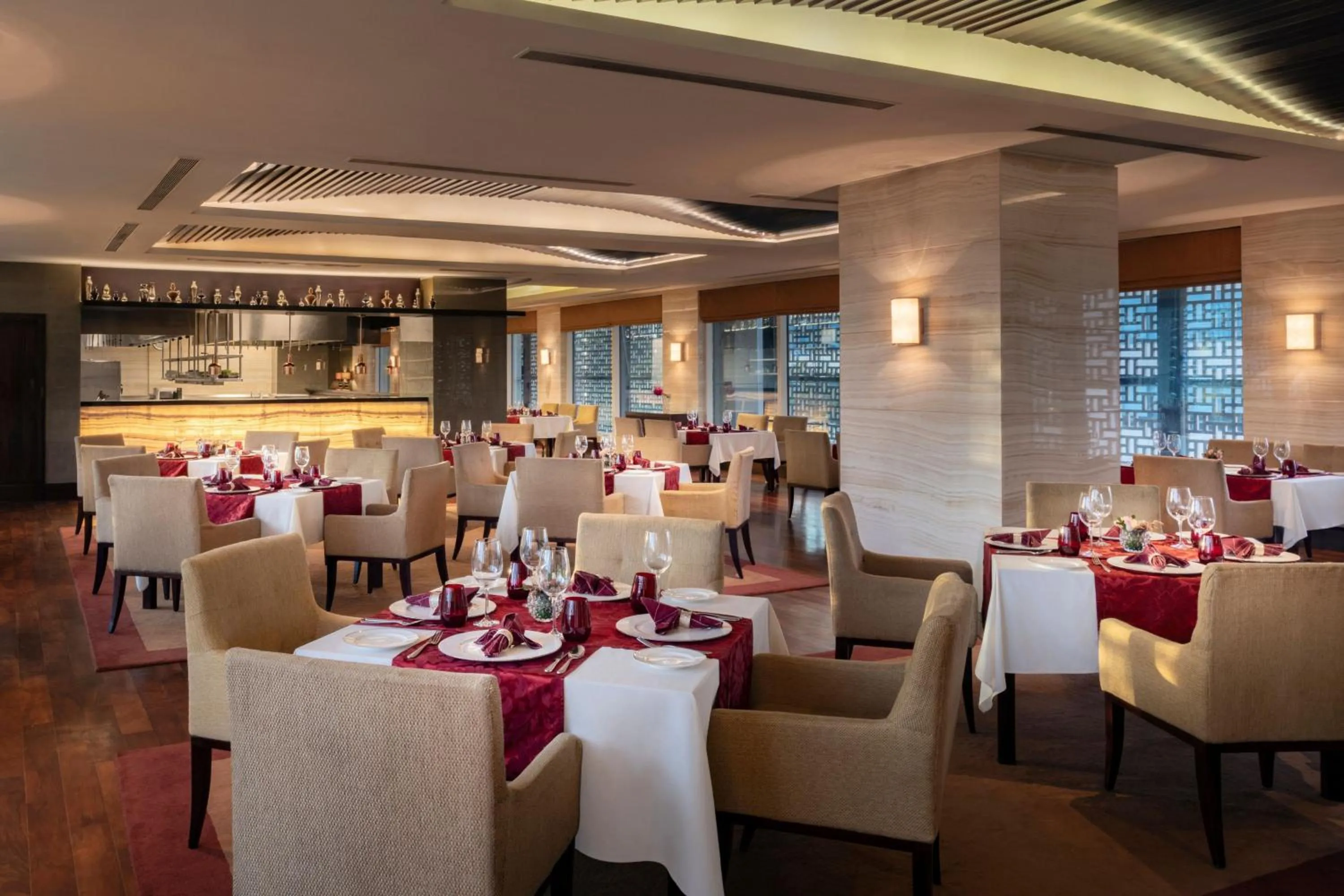 Restaurant/places to eat in The Ritz-Carlton, Bangalore