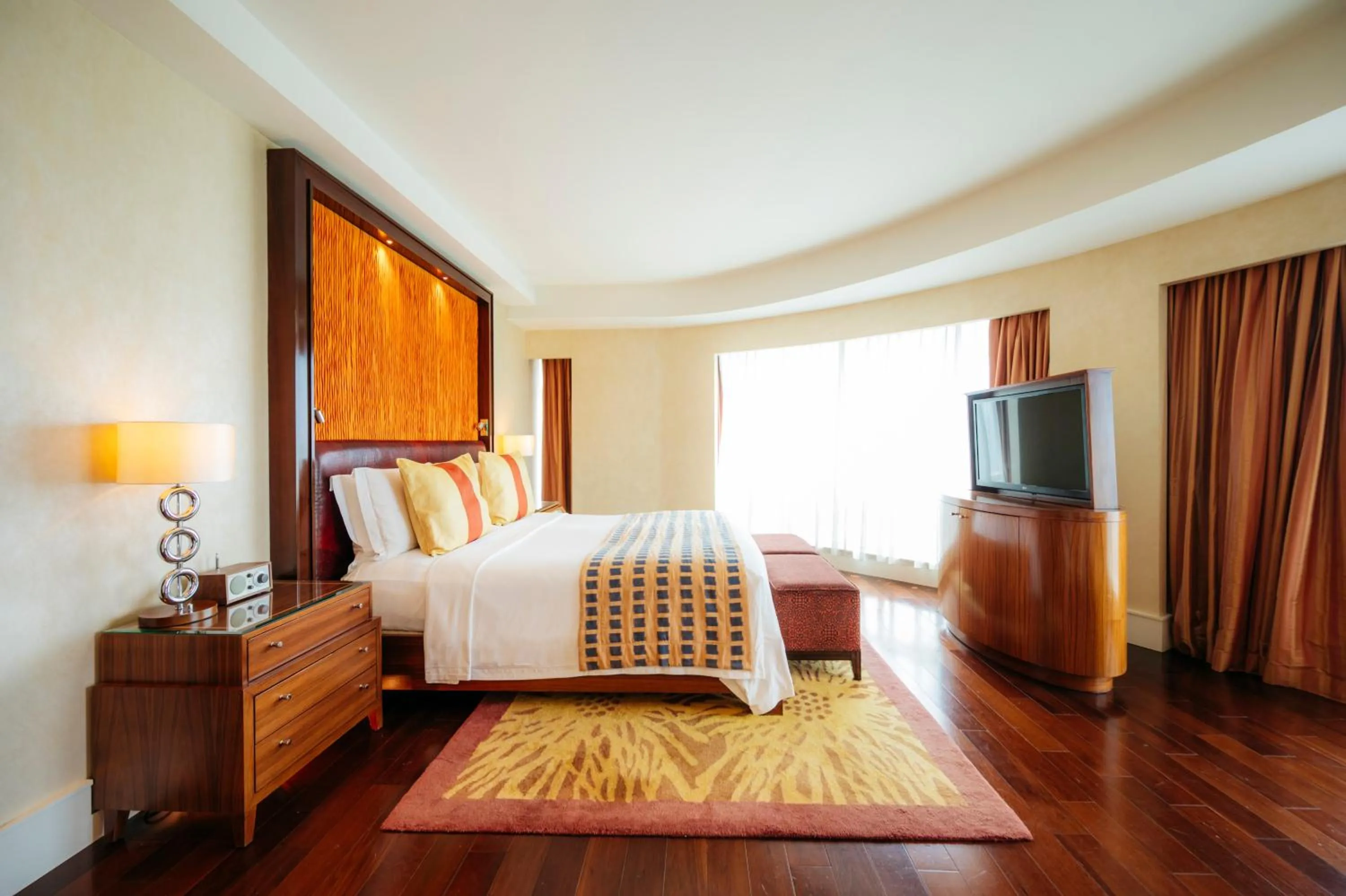 Bedroom, Bed in The Ritz-Carlton, Bangalore