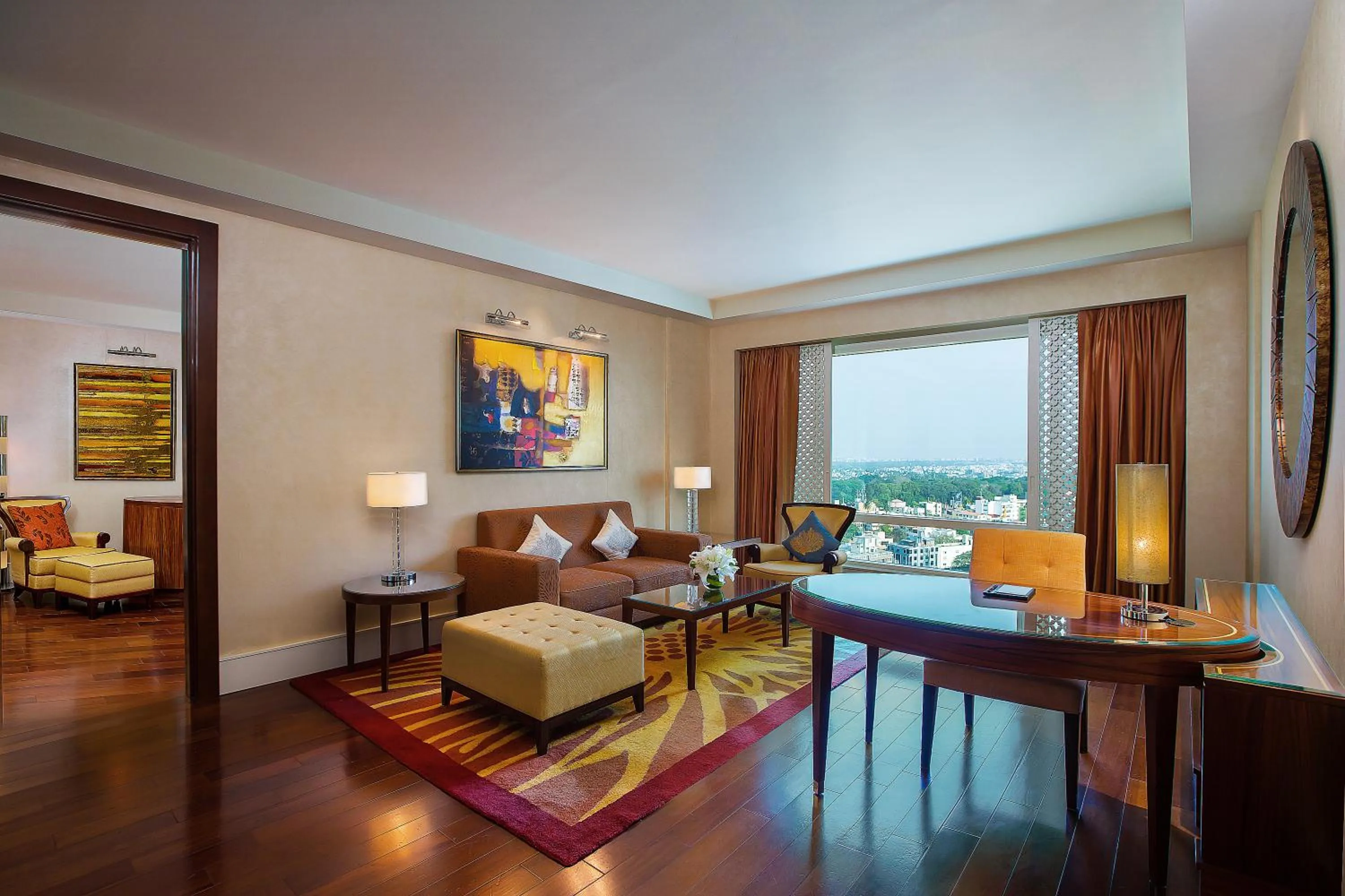 Living room in The Ritz-Carlton, Bangalore