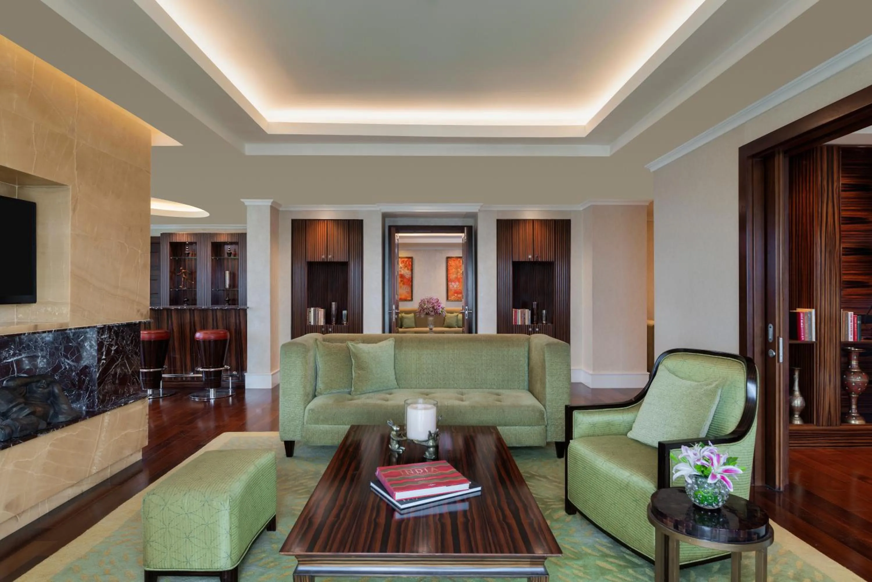 Living room in The Ritz-Carlton, Bangalore