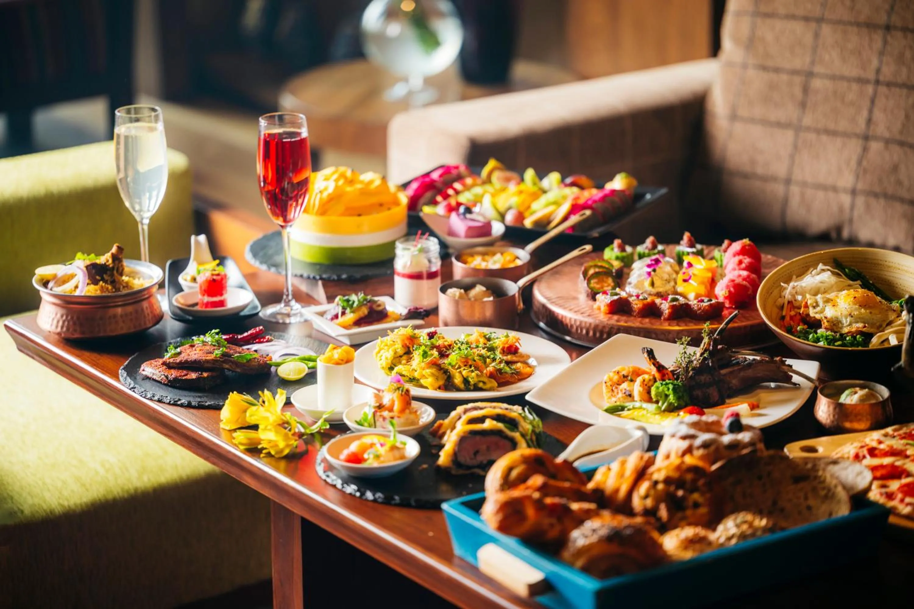 Breakfast in The Ritz-Carlton, Bangalore