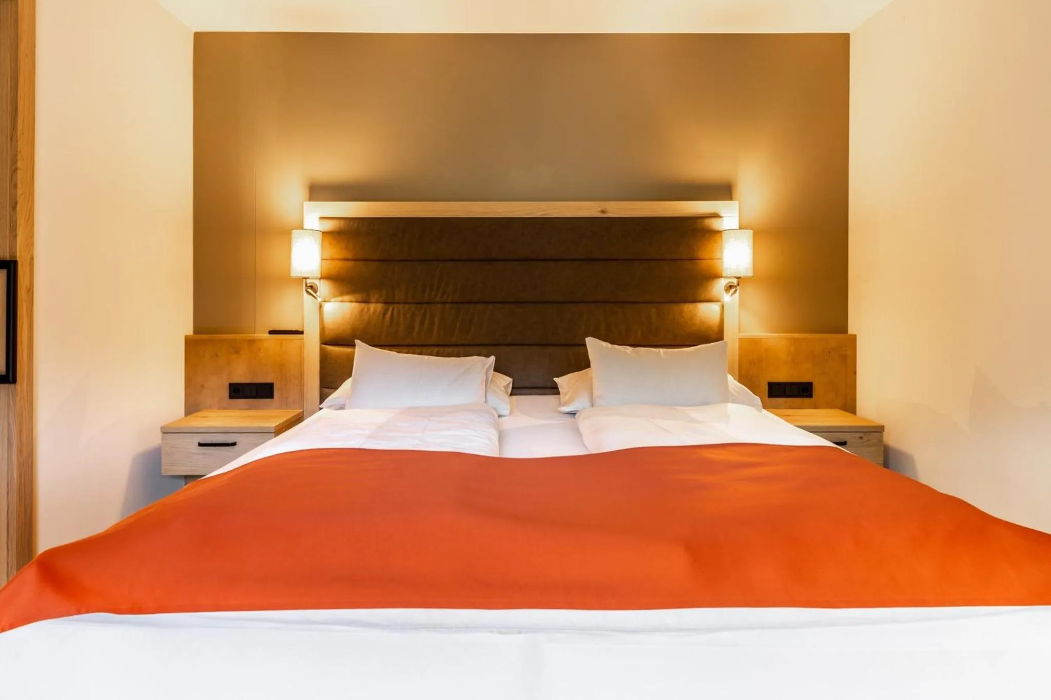 Photo of the whole room, Bed in Das Bayrischzell Familotel Oberbayern