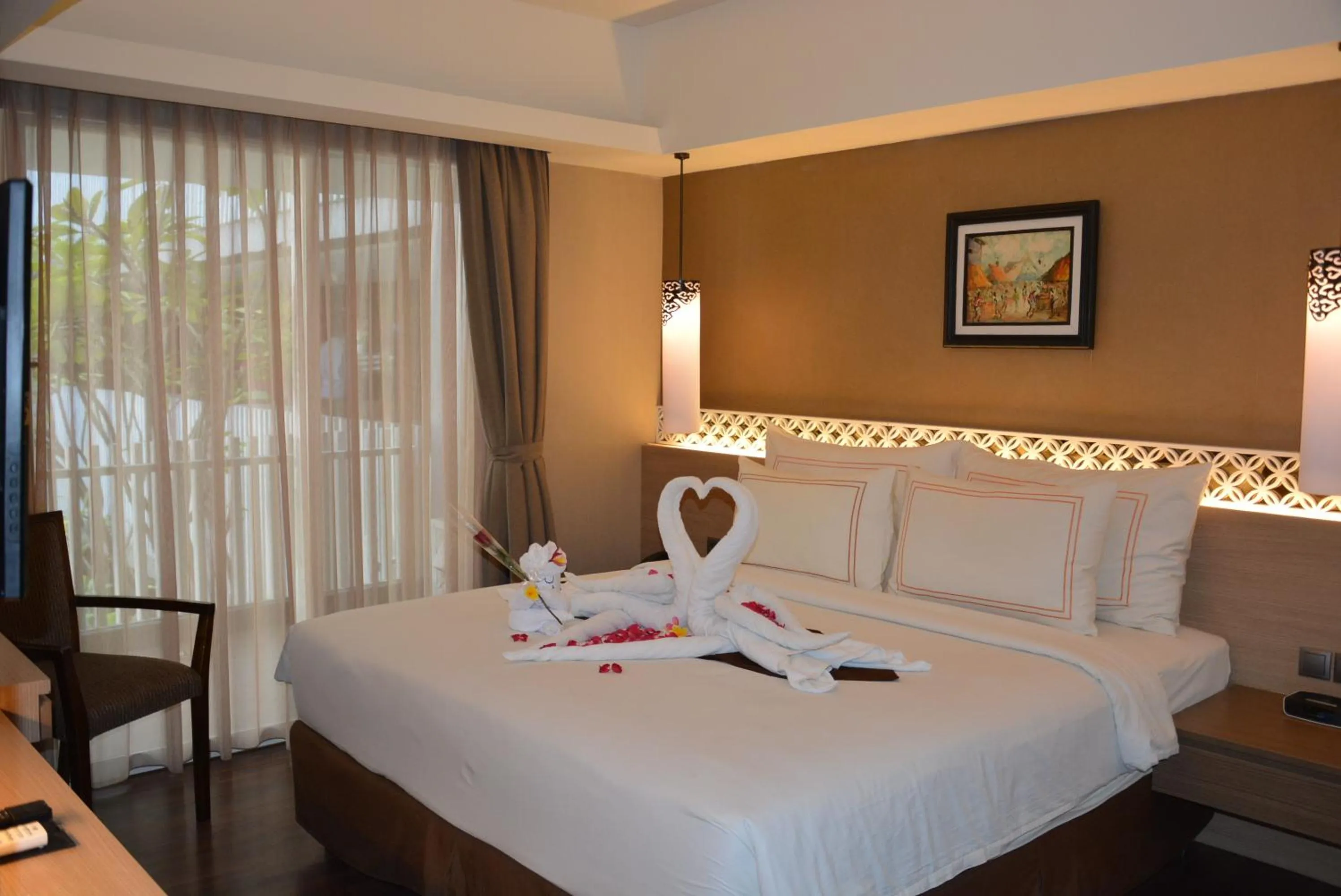 Bedroom, Bed in Ramada by Wyndham Bali Sunset Road Kuta