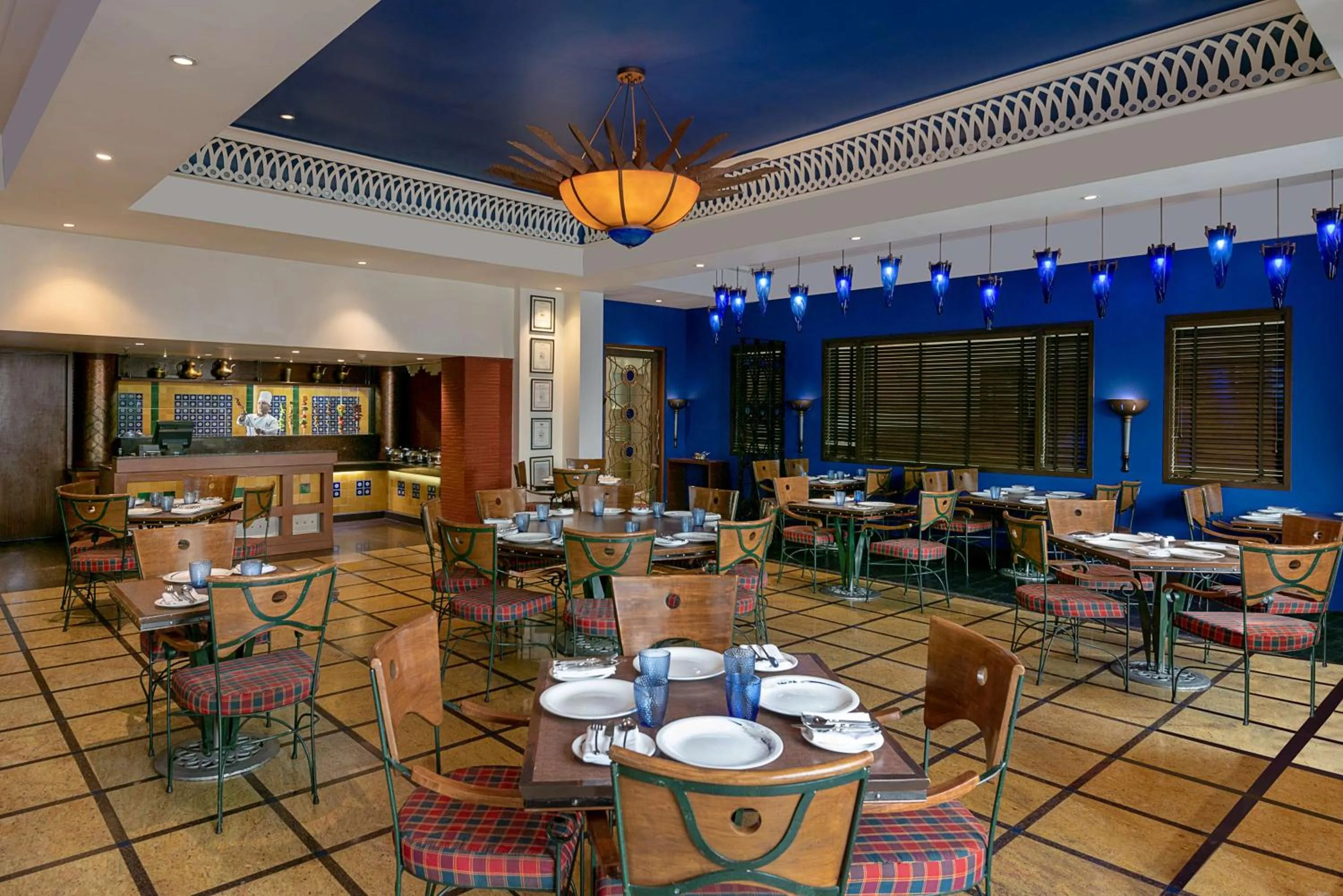 Restaurant/places to eat in Radisson Blu Hotel Ahmedabad