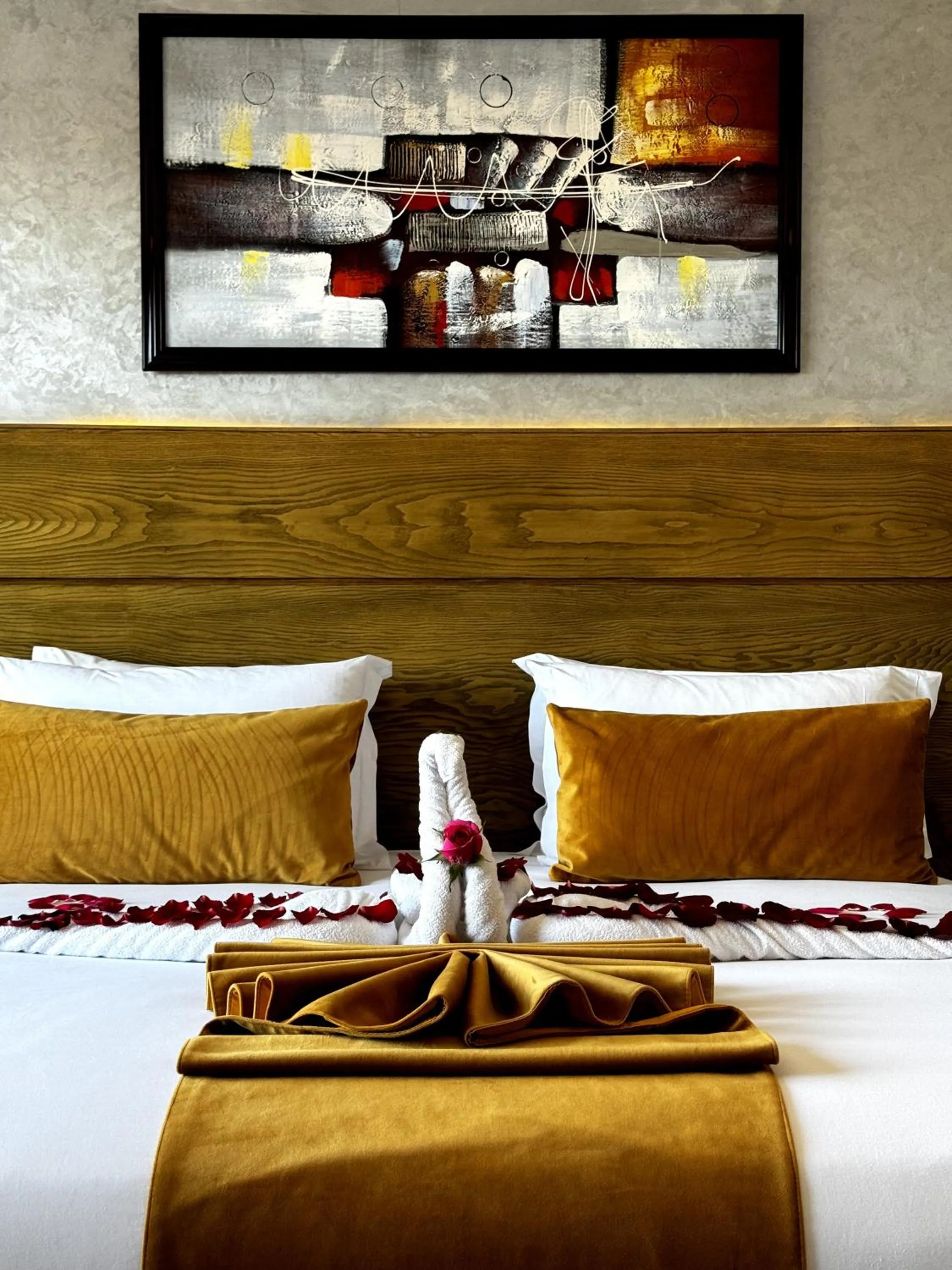 Bedroom, Bed in Stars Hotel & Spa