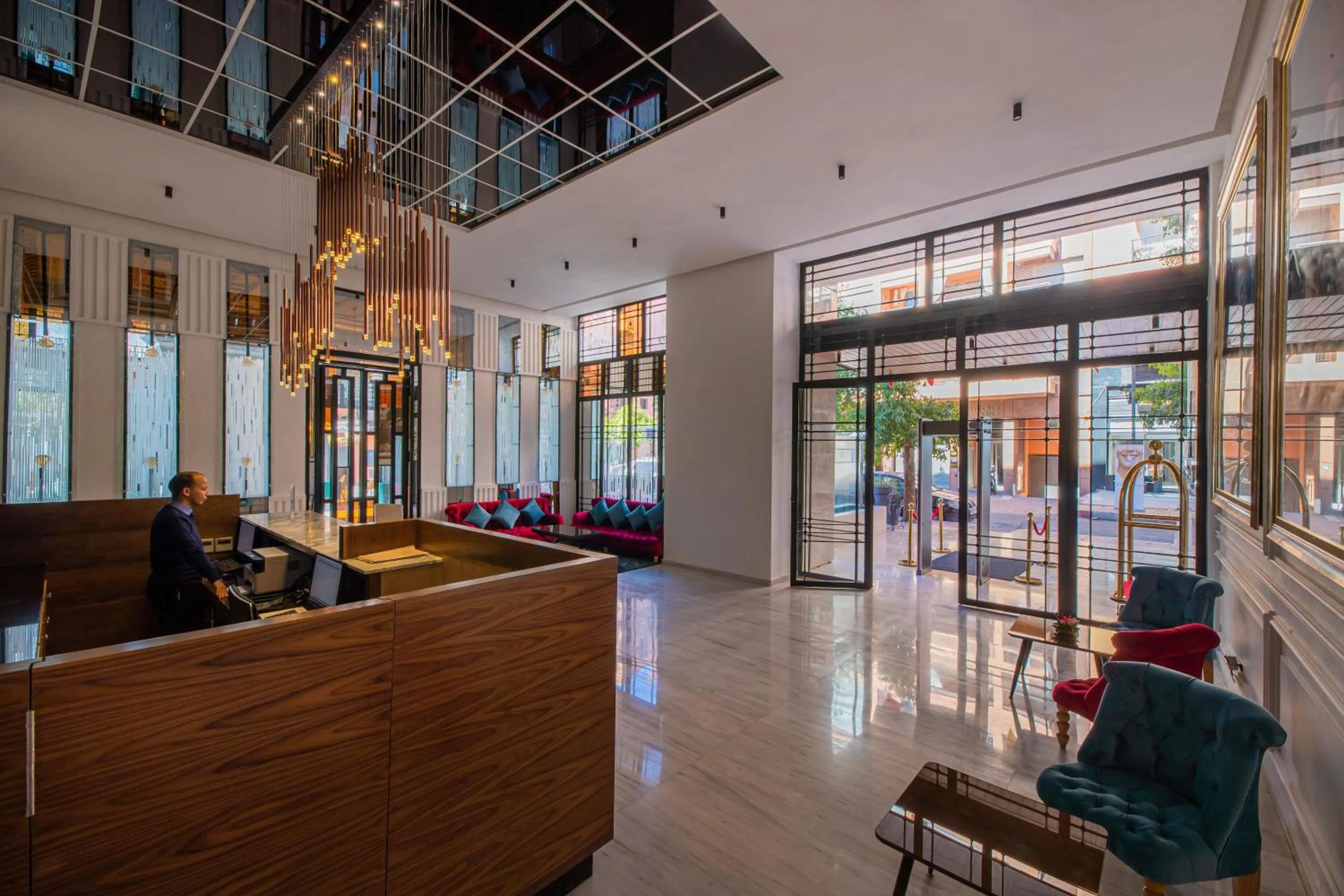 Lobby or reception in Stars Hotel & Spa