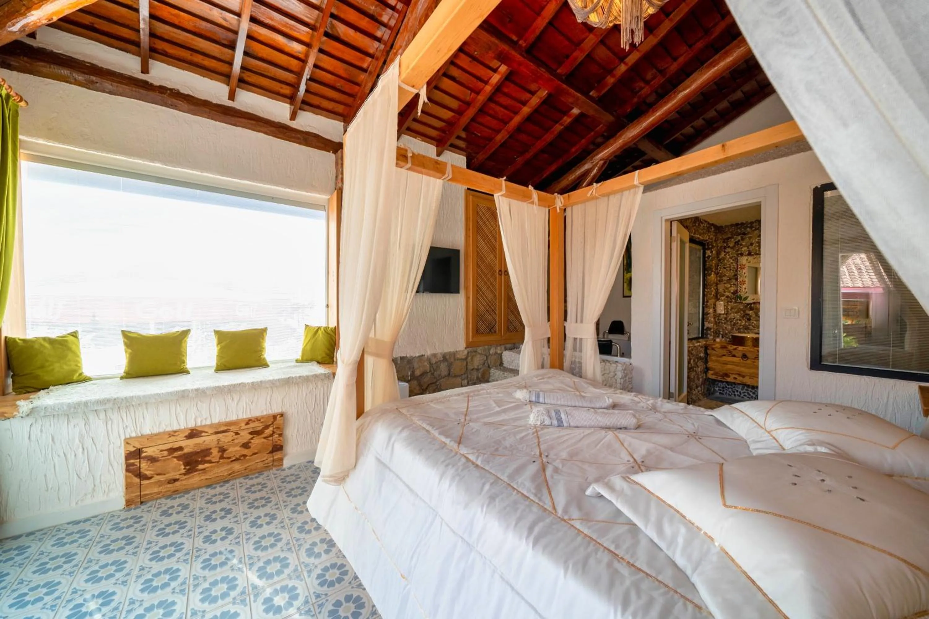 Bed in Hotel Imparator