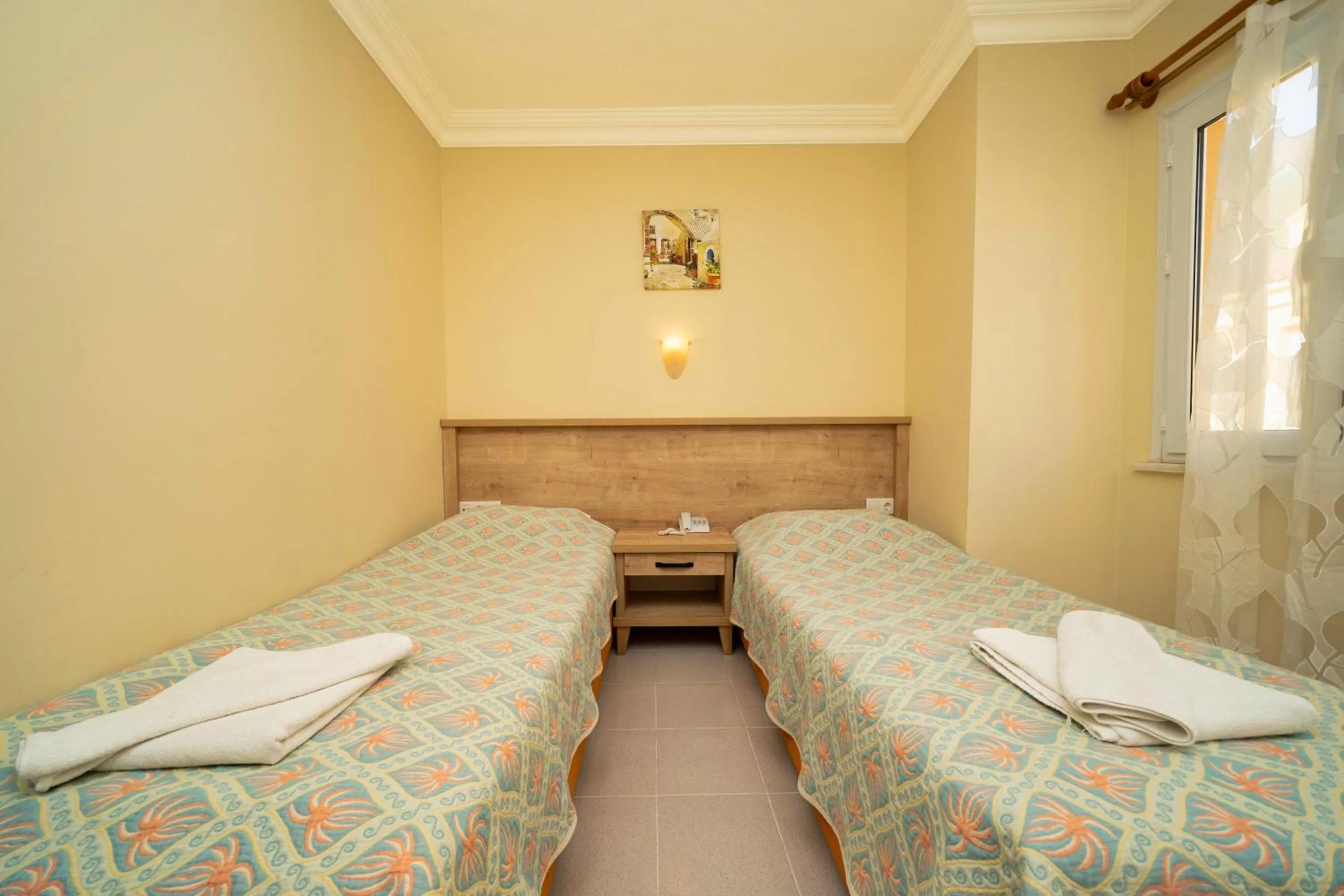 Bed in Hotel Imparator