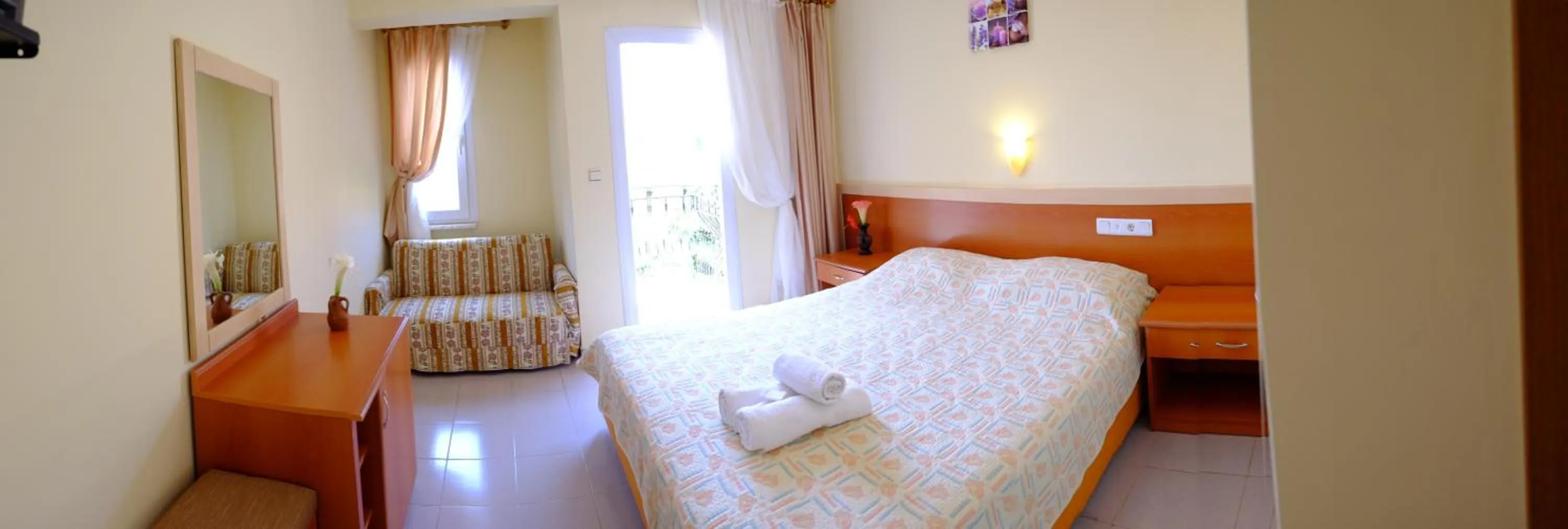 Bed in Hotel Imparator