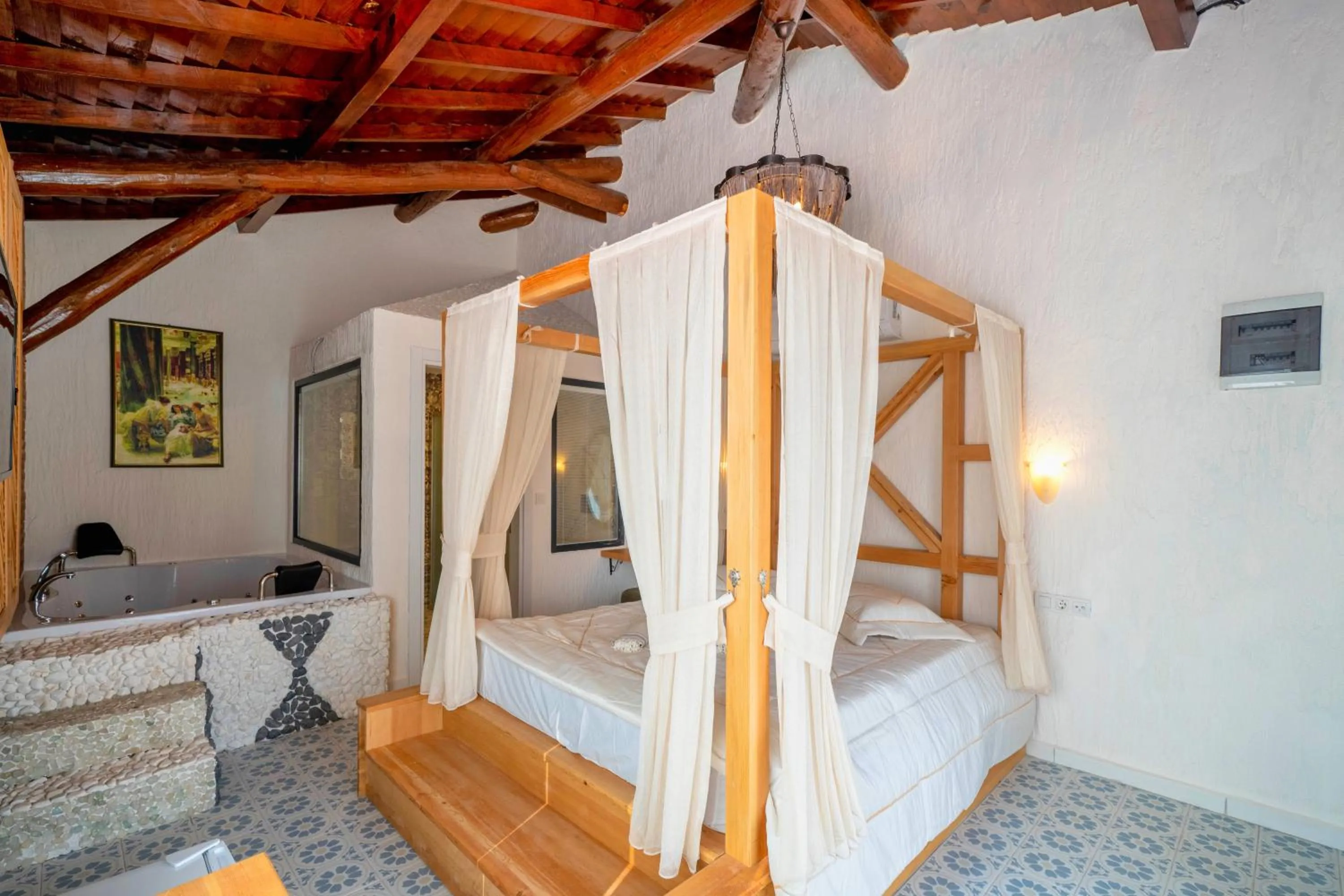 Bed in Hotel Imparator