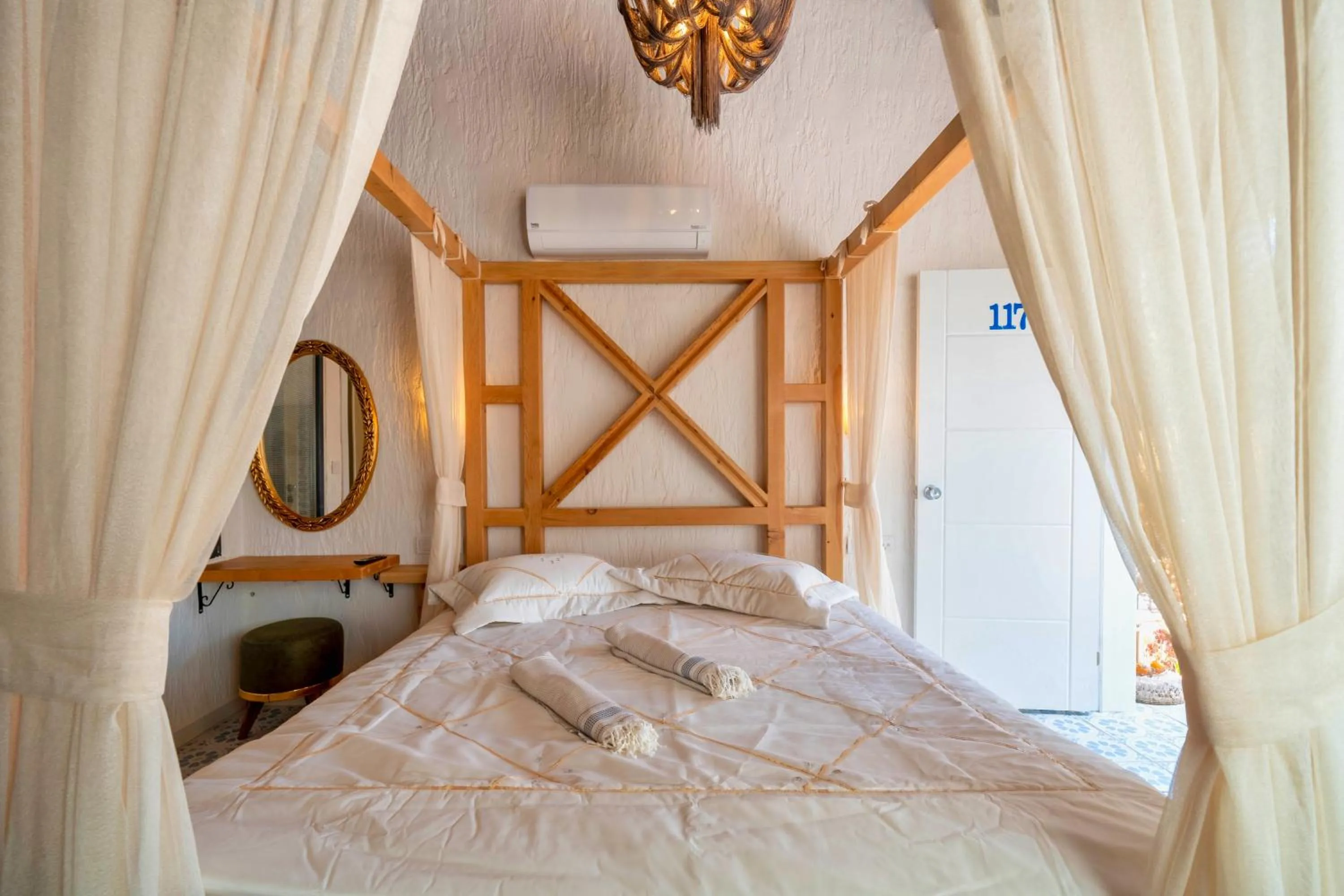 Bed in Hotel Imparator