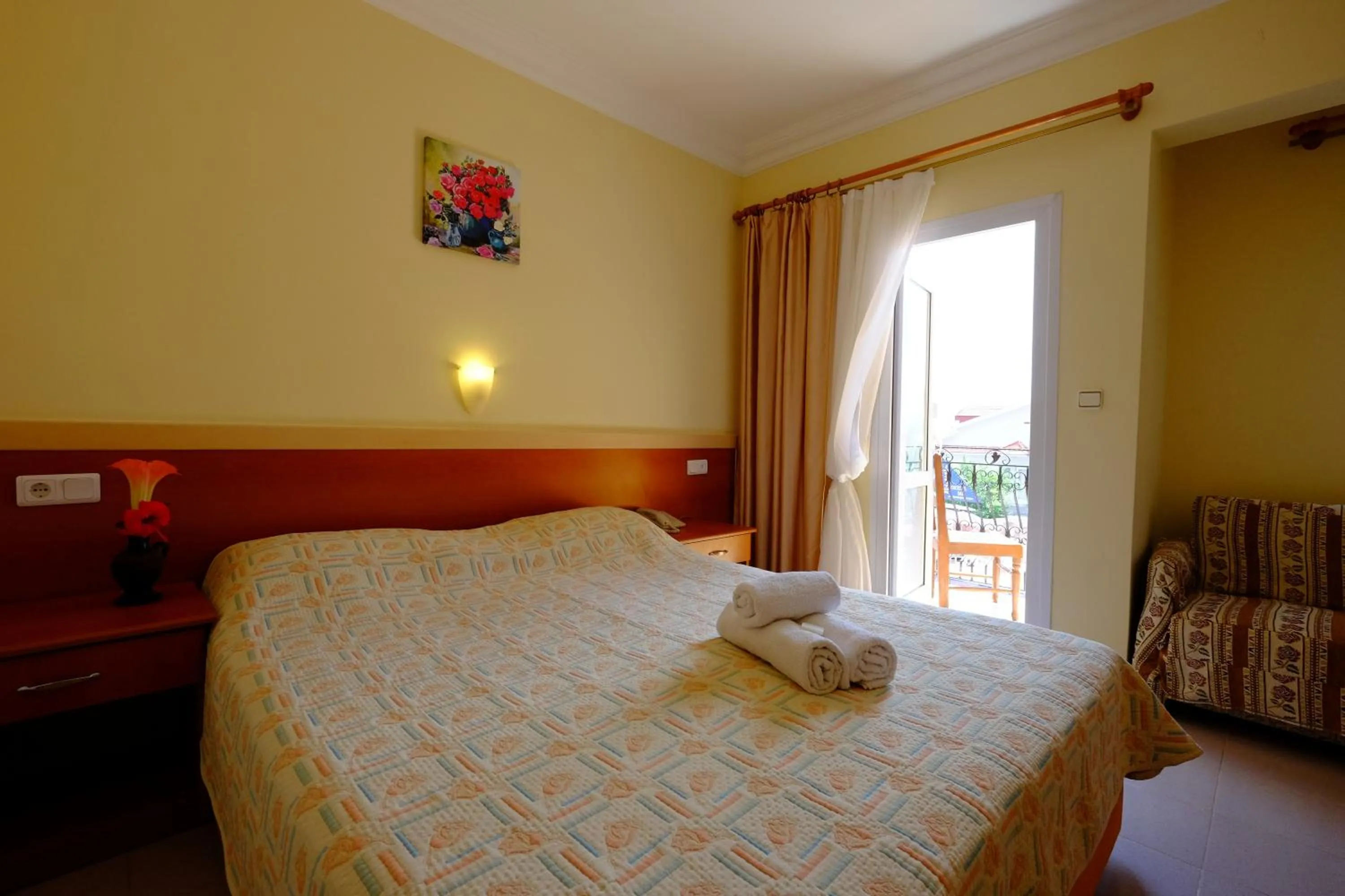 Bed in Hotel Imparator