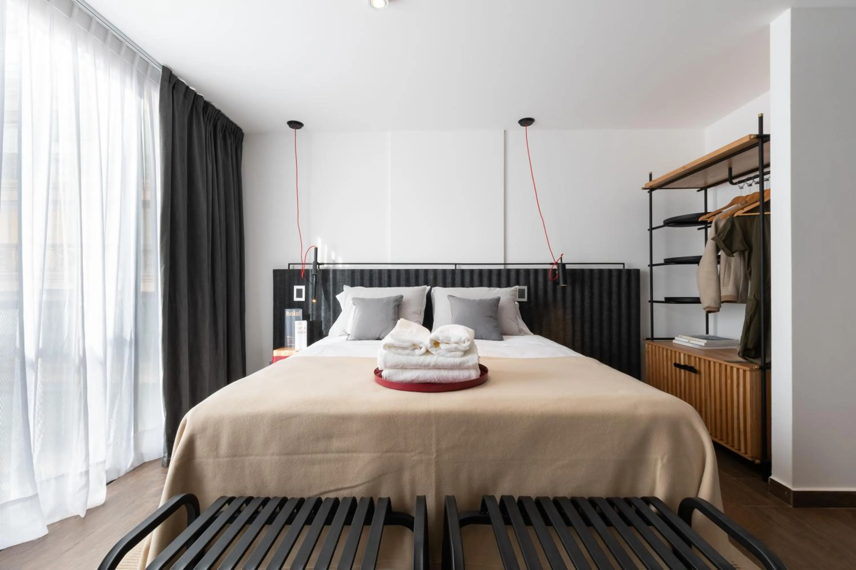 Photo of the whole room, Bed in Stay Suites