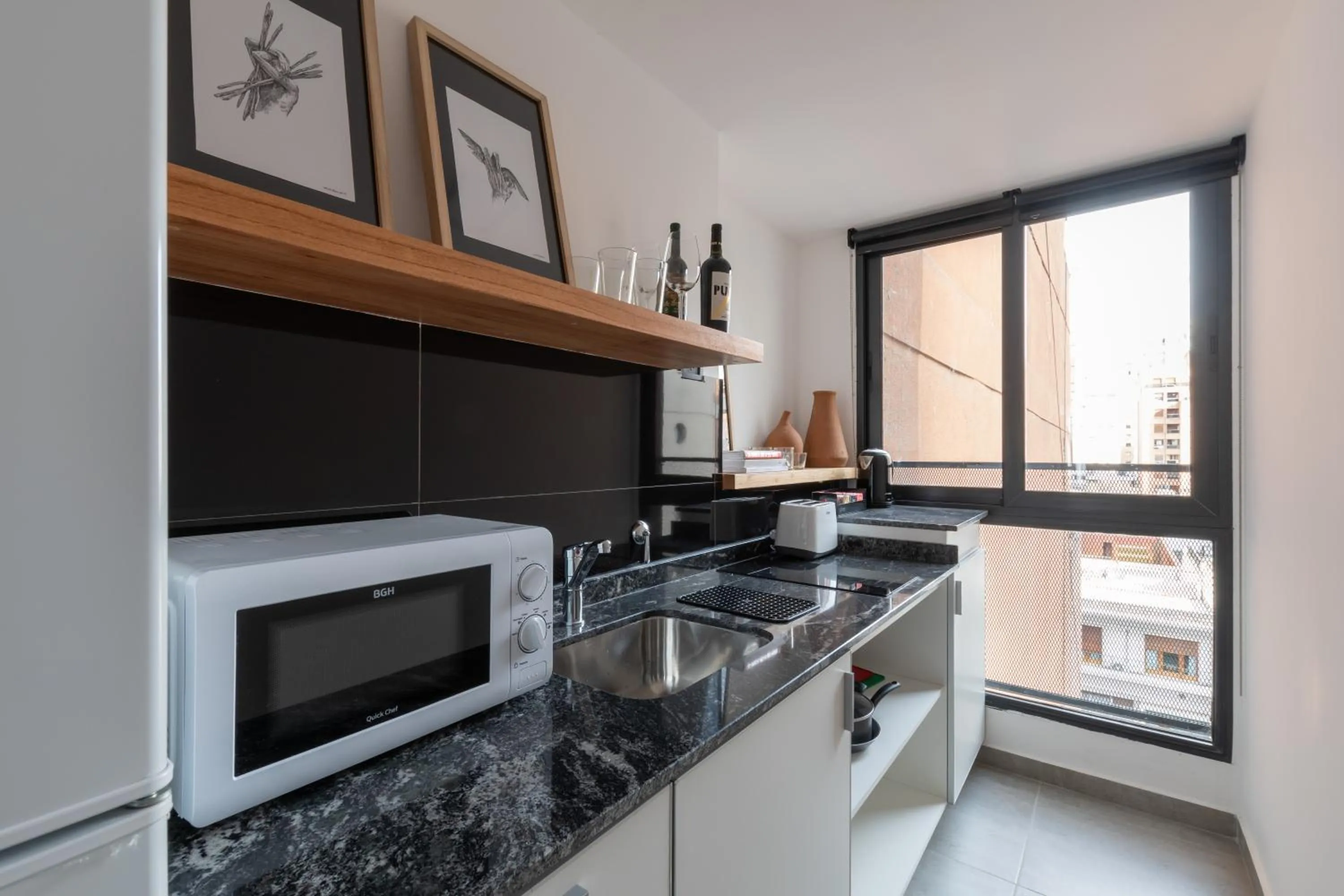 Kitchen or kitchenette in Stay Suites