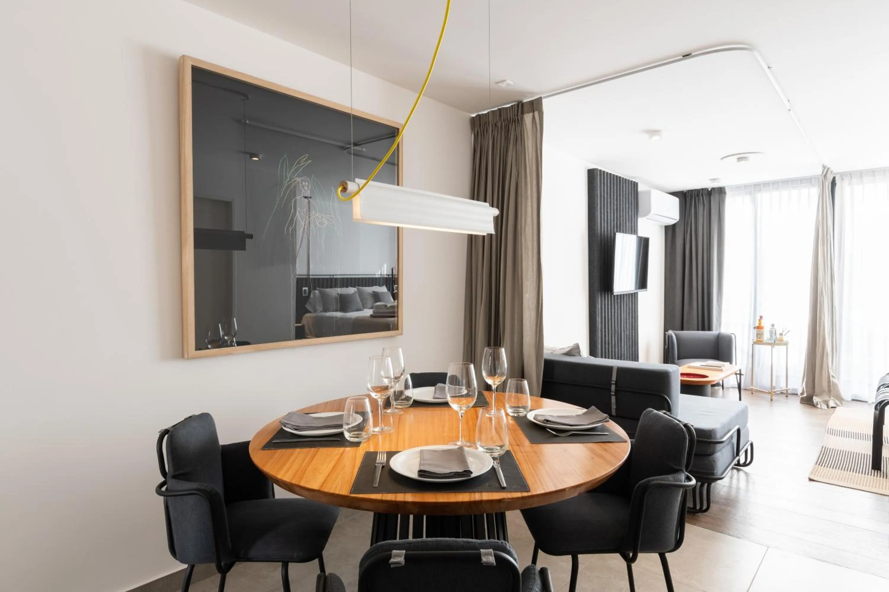 Dining area in Stay Suites