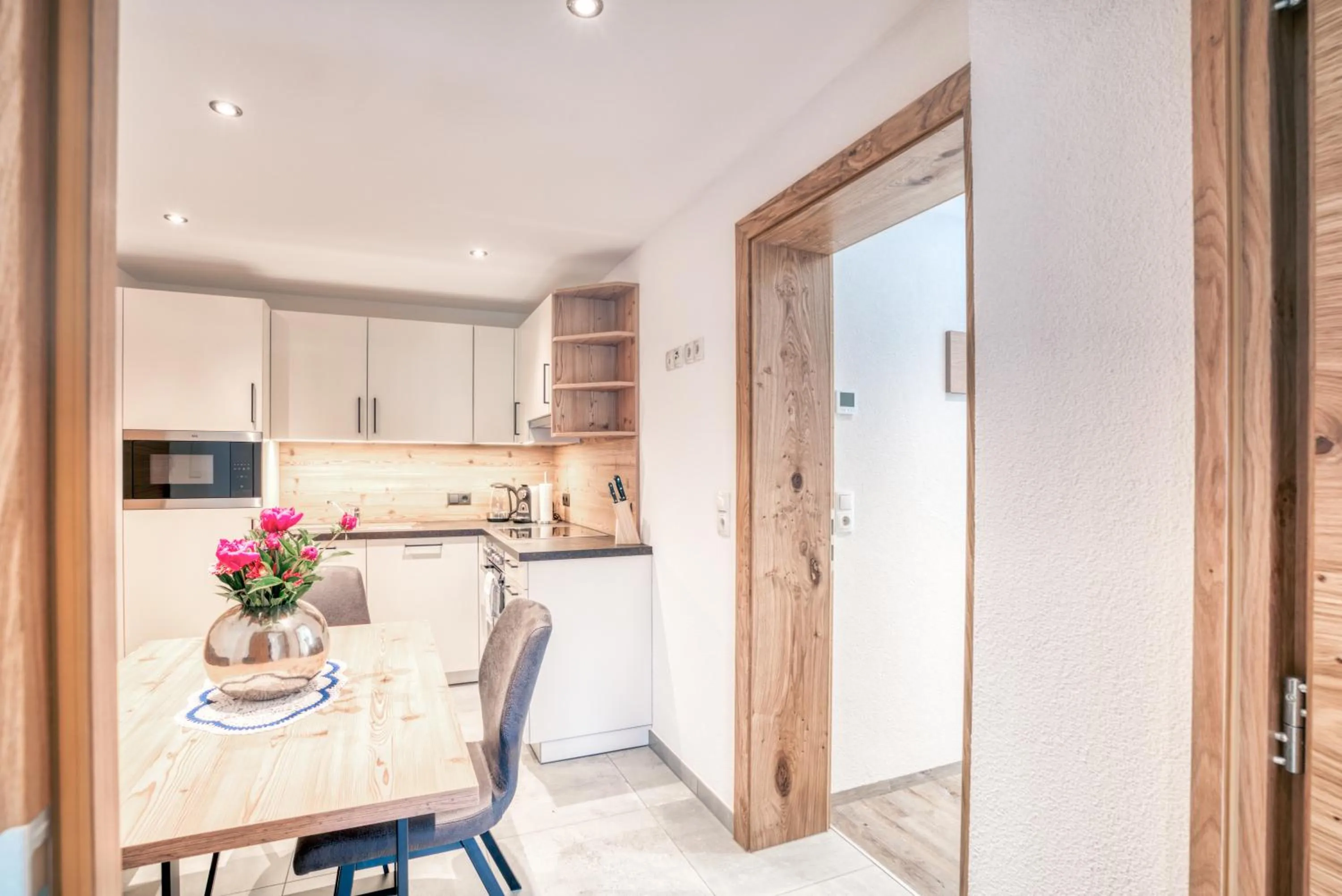 Kitchen or kitchenette in Apart Gstrein - including Silvretta Premium Summercard