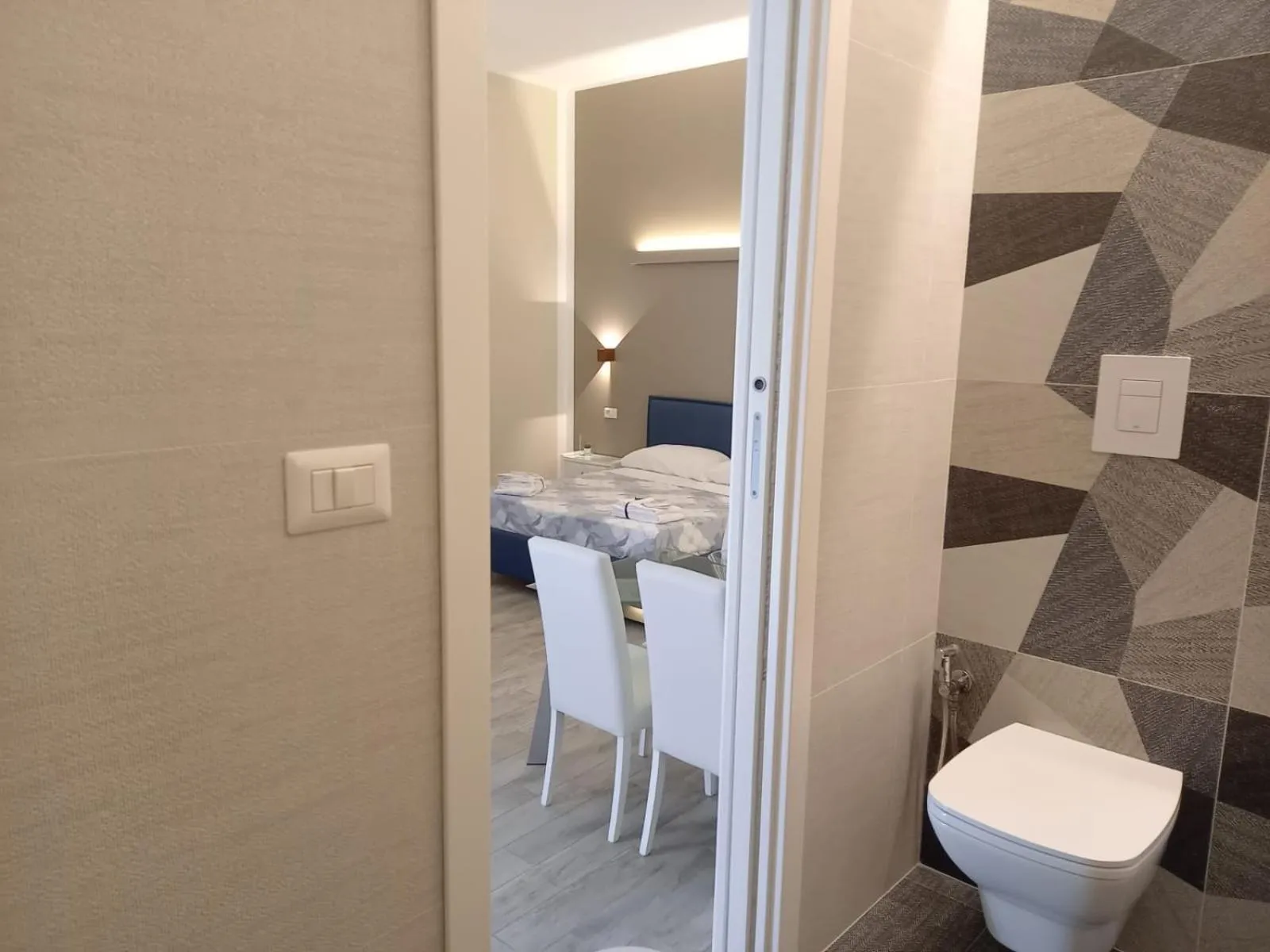 Bathroom in TRANI LA GRAZIA b&b