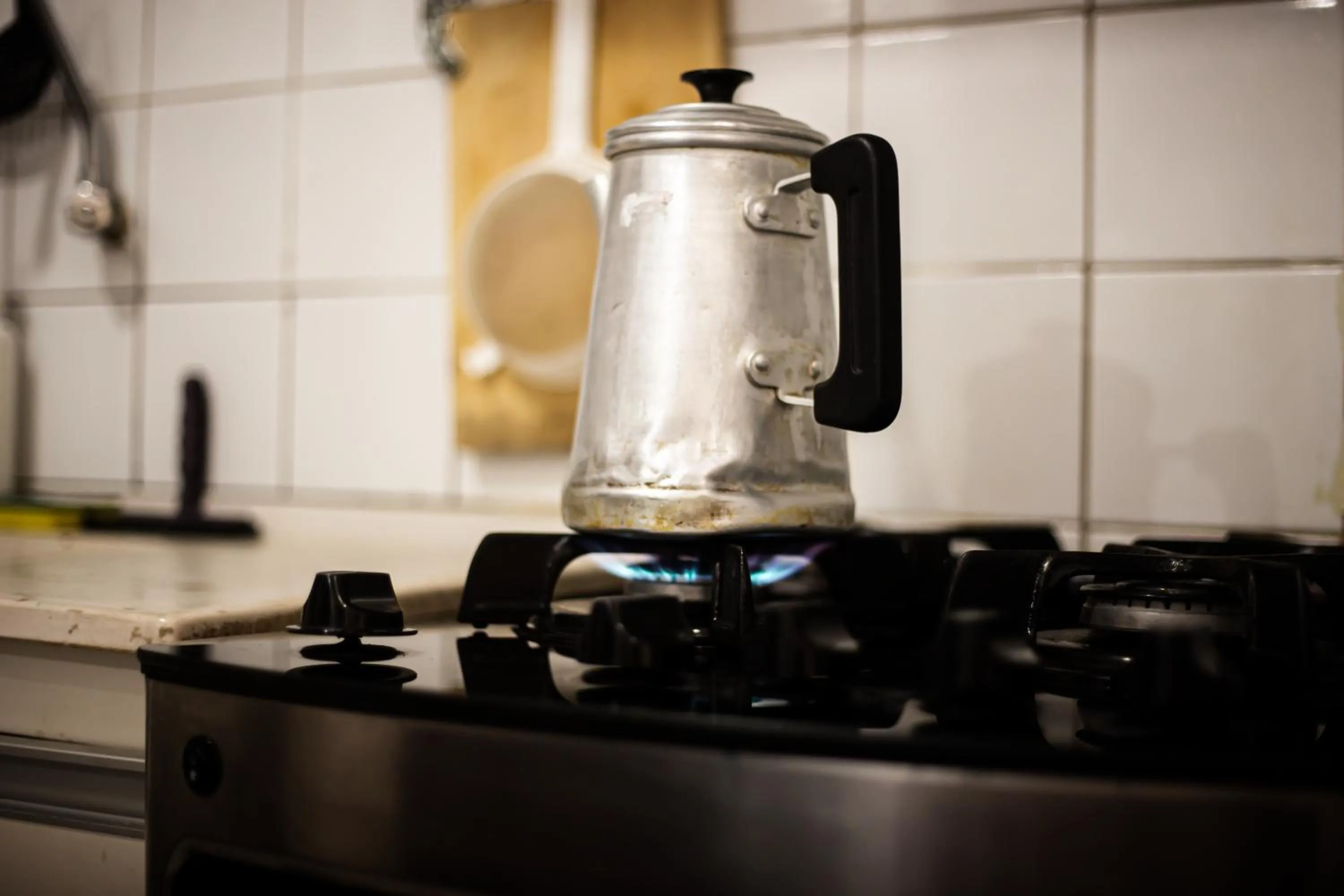 Coffee/tea facilities in Hostel Liberdade