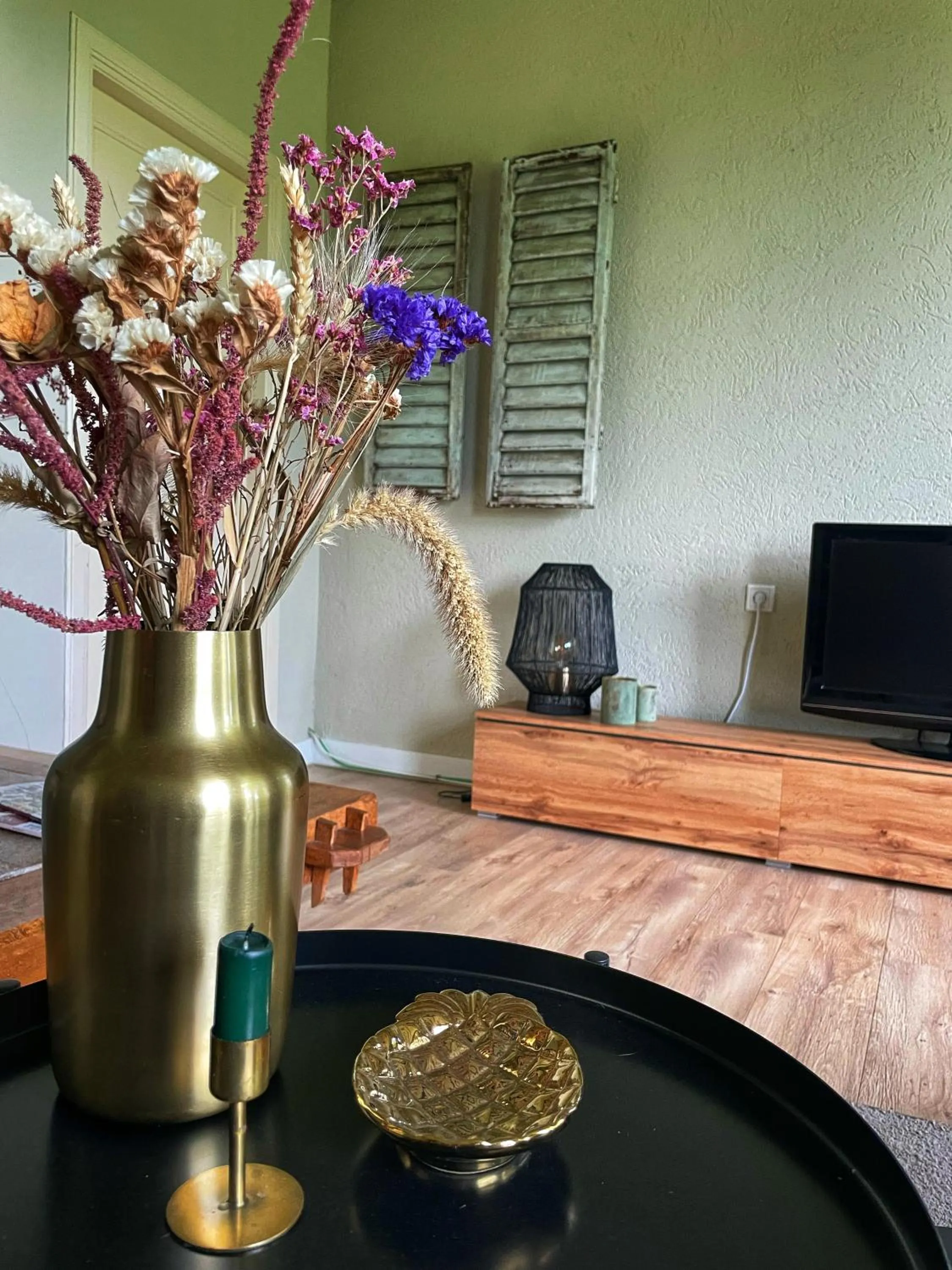 Living room in B&B Borgersteeg