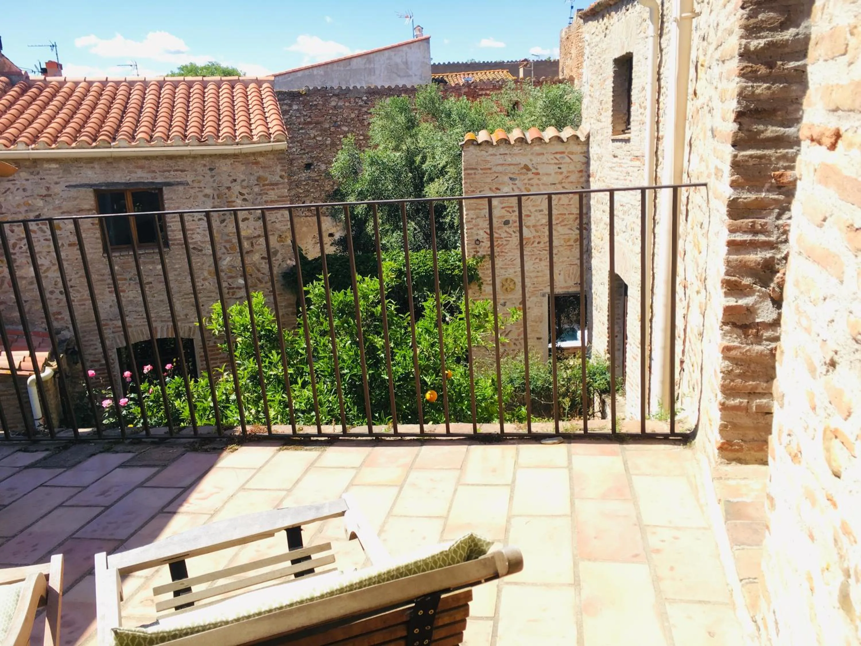 Balcony/Terrace in La Vieille Demeure