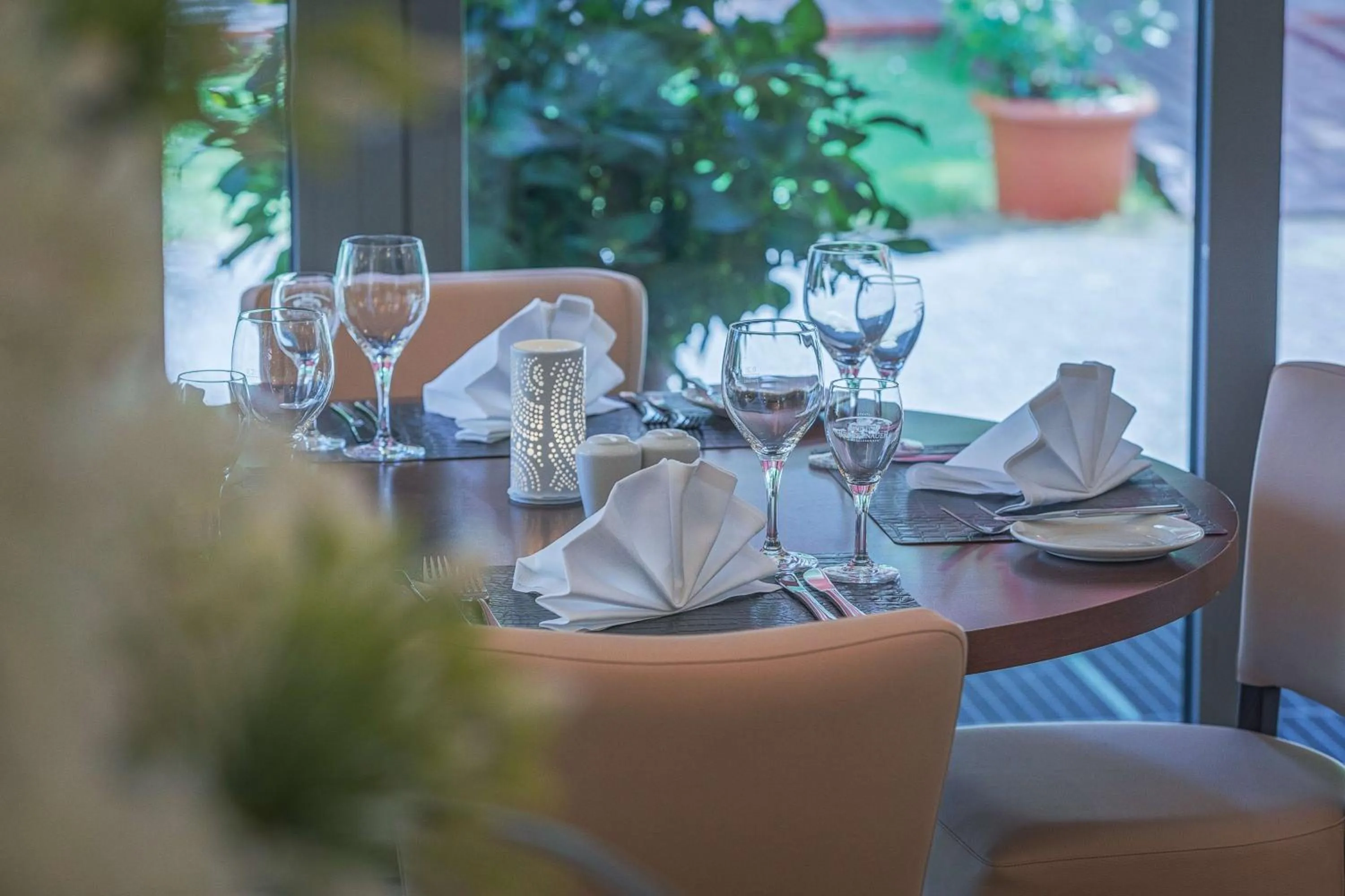 Restaurant/places to eat in Best Western Macrander Hotel Frankfurt/Kaiserlei