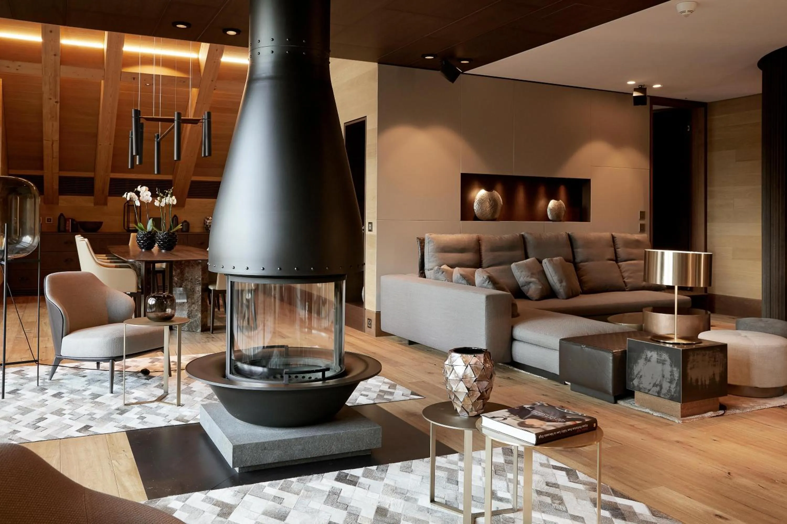 Photo of the whole room in The Chedi Andermatt