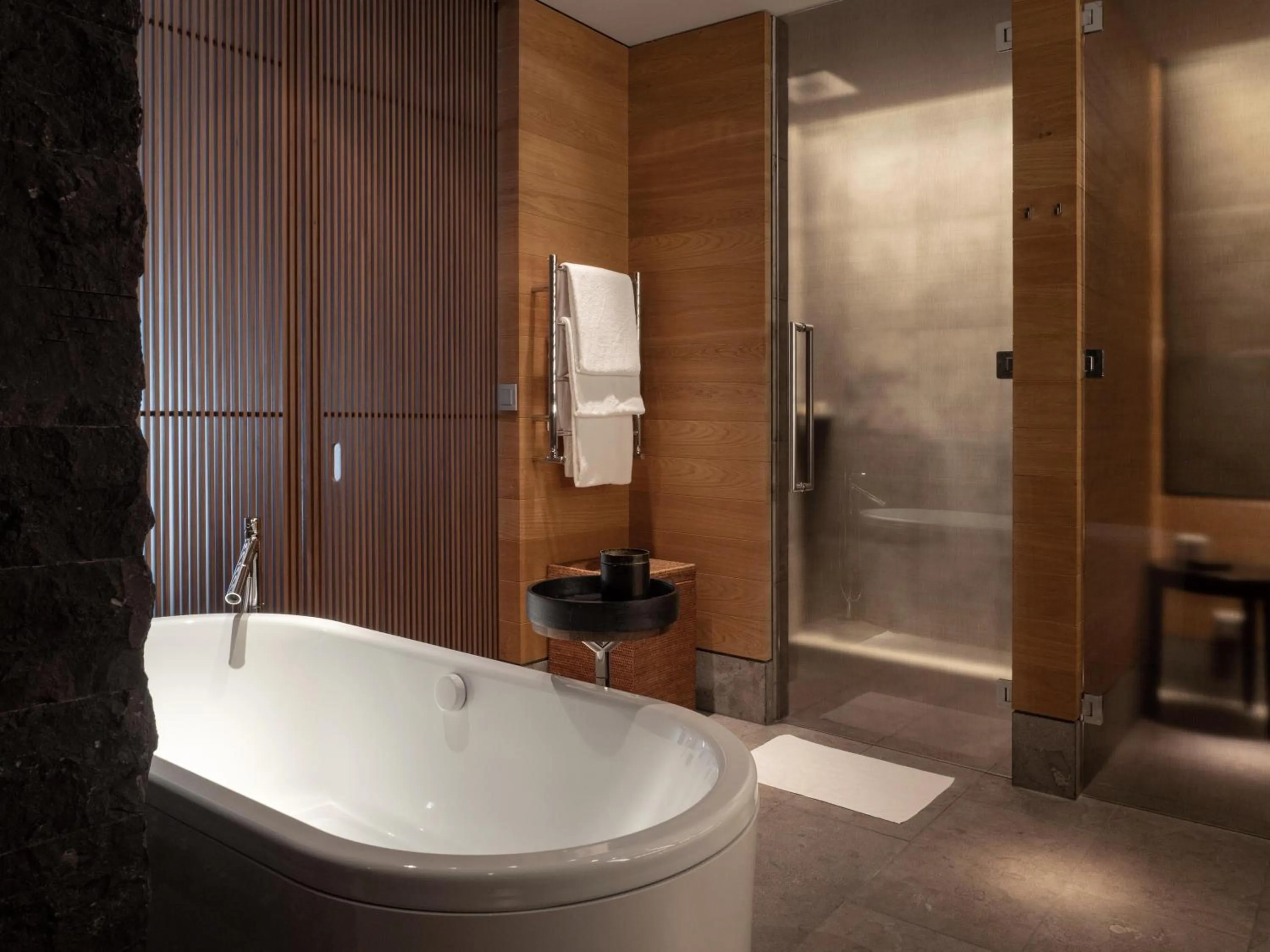 Shower in The Chedi Andermatt