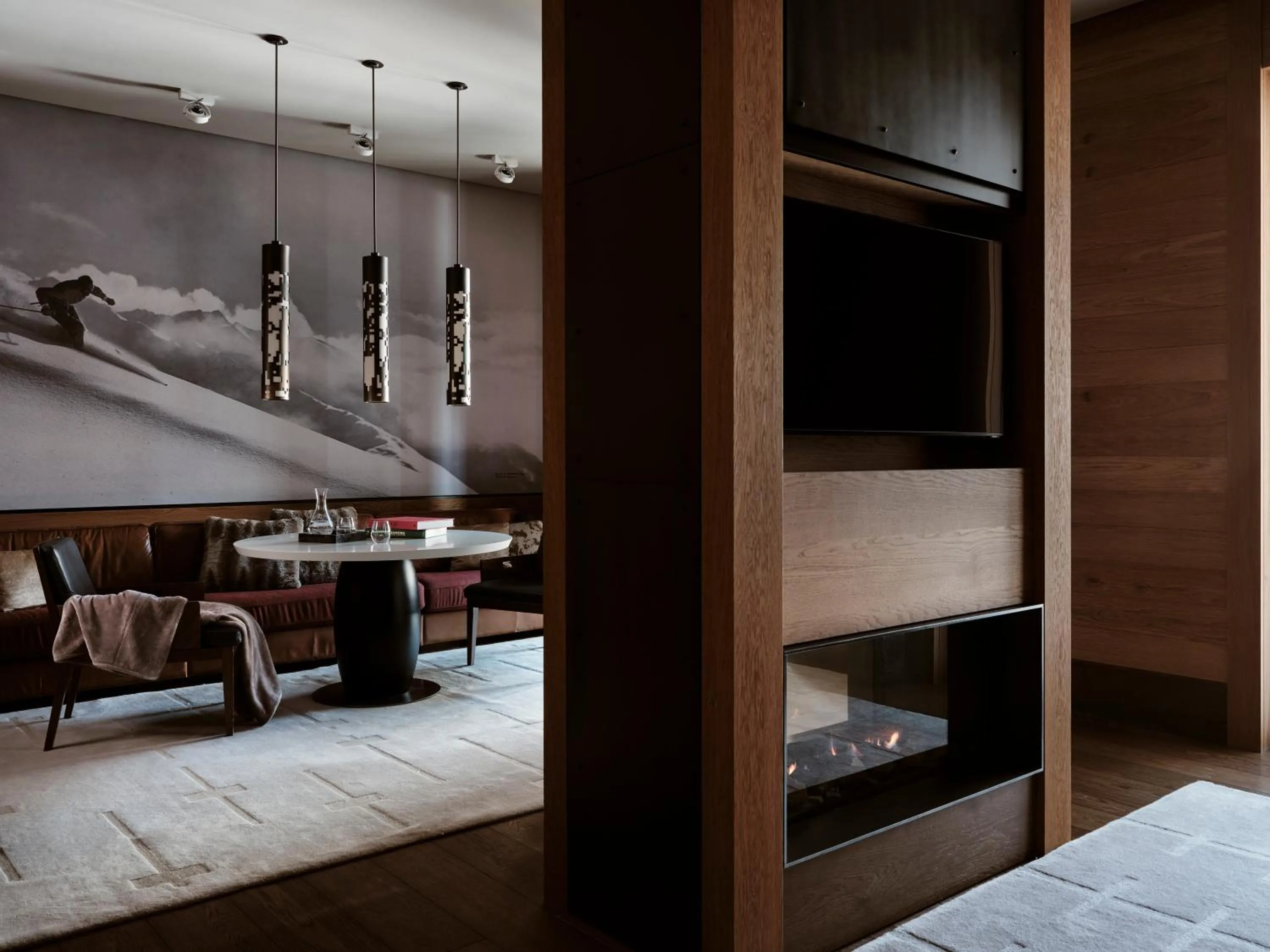 TV and multimedia, Bed in The Chedi Andermatt