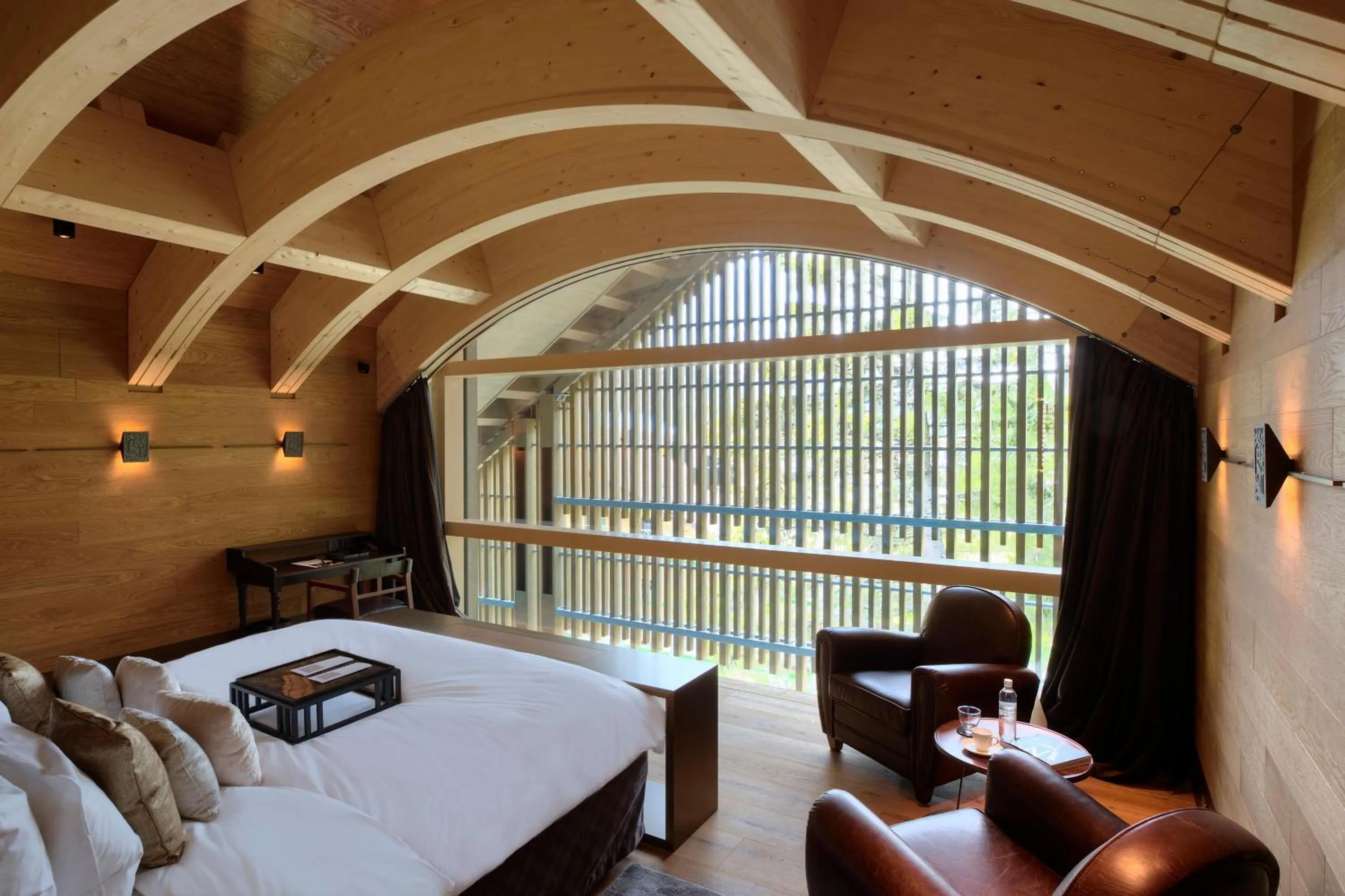 Photo of the whole room, Bed in The Chedi Andermatt