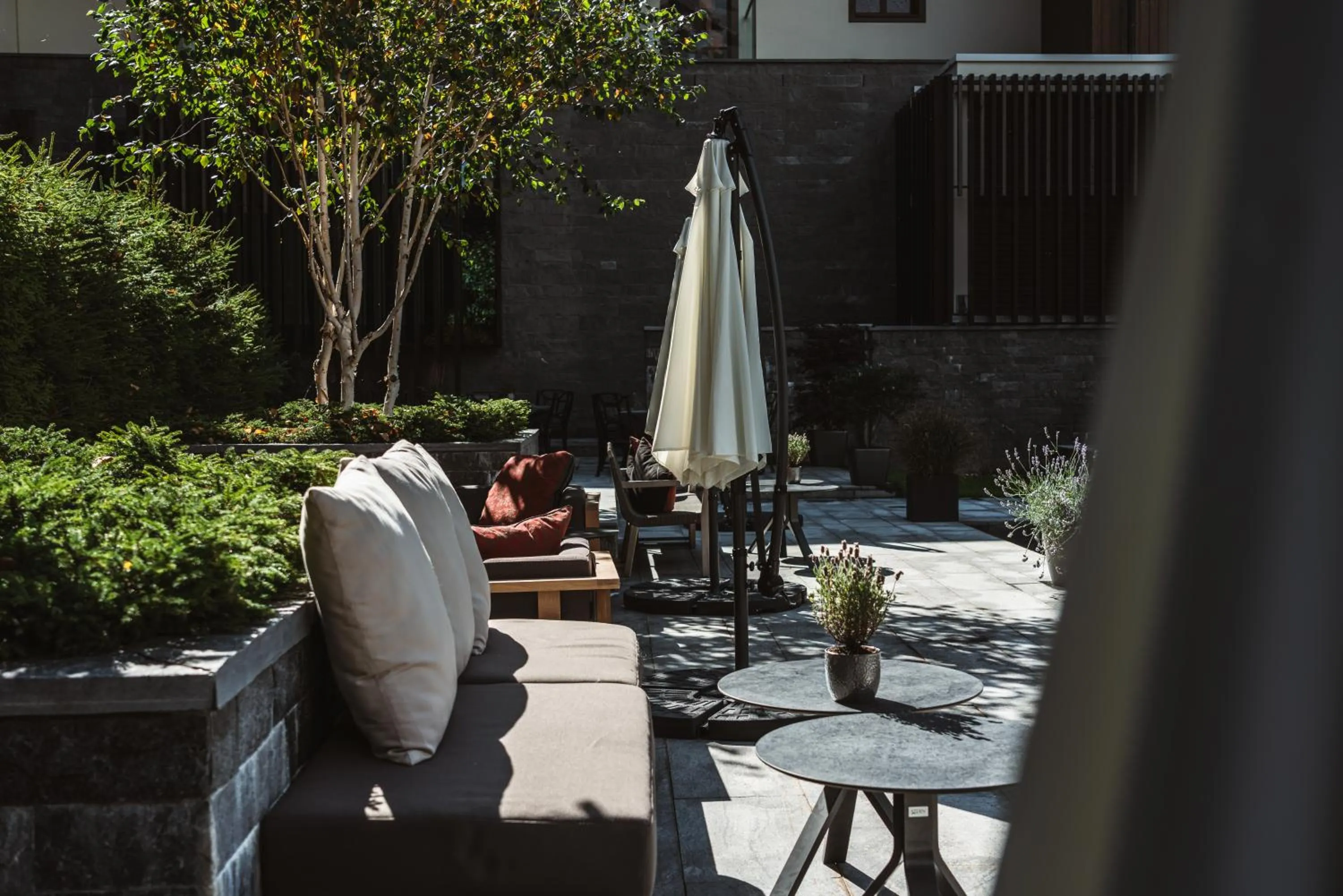 Balcony/Terrace in The Chedi Andermatt