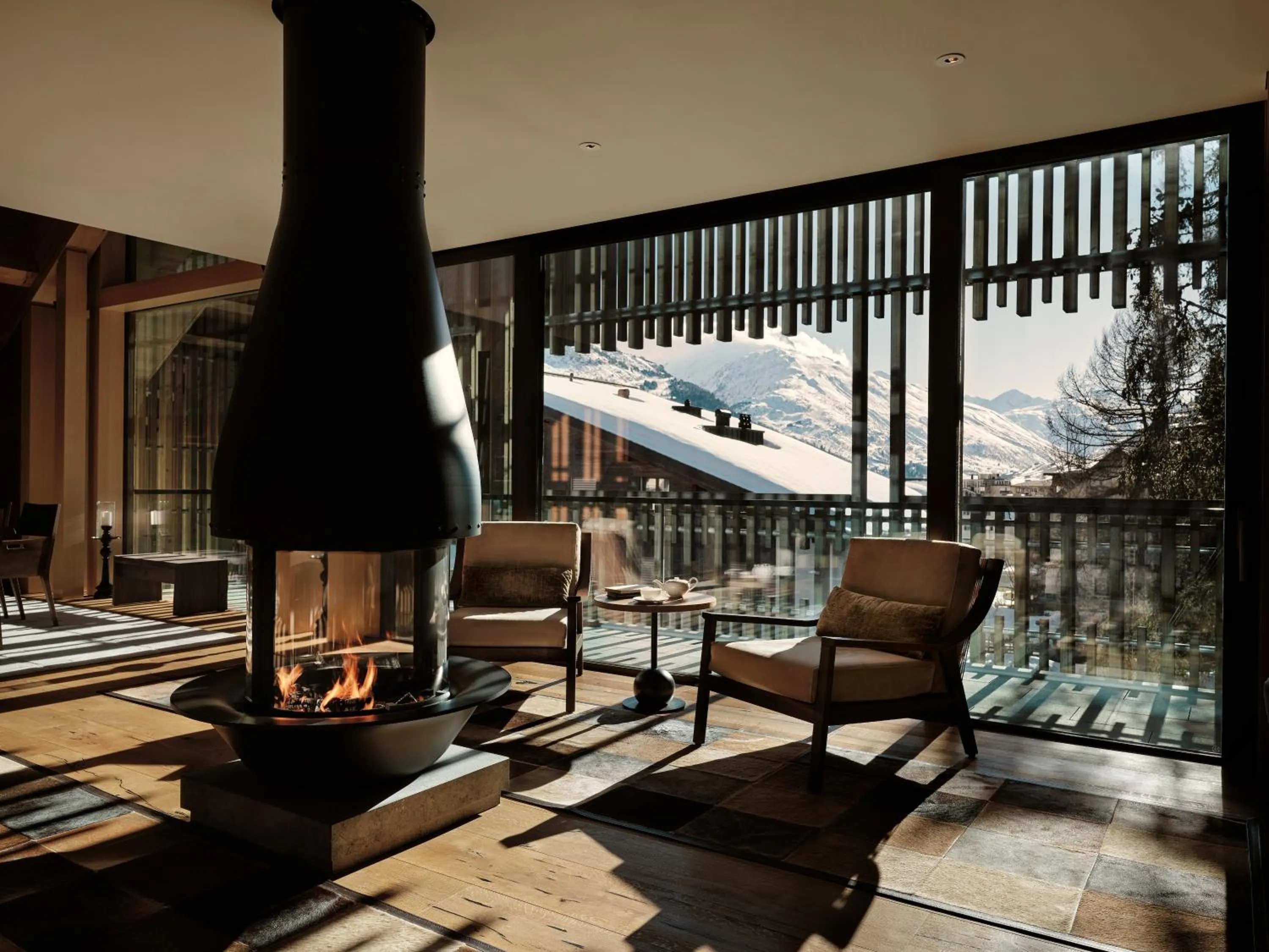View (from property/room) in The Chedi Andermatt
