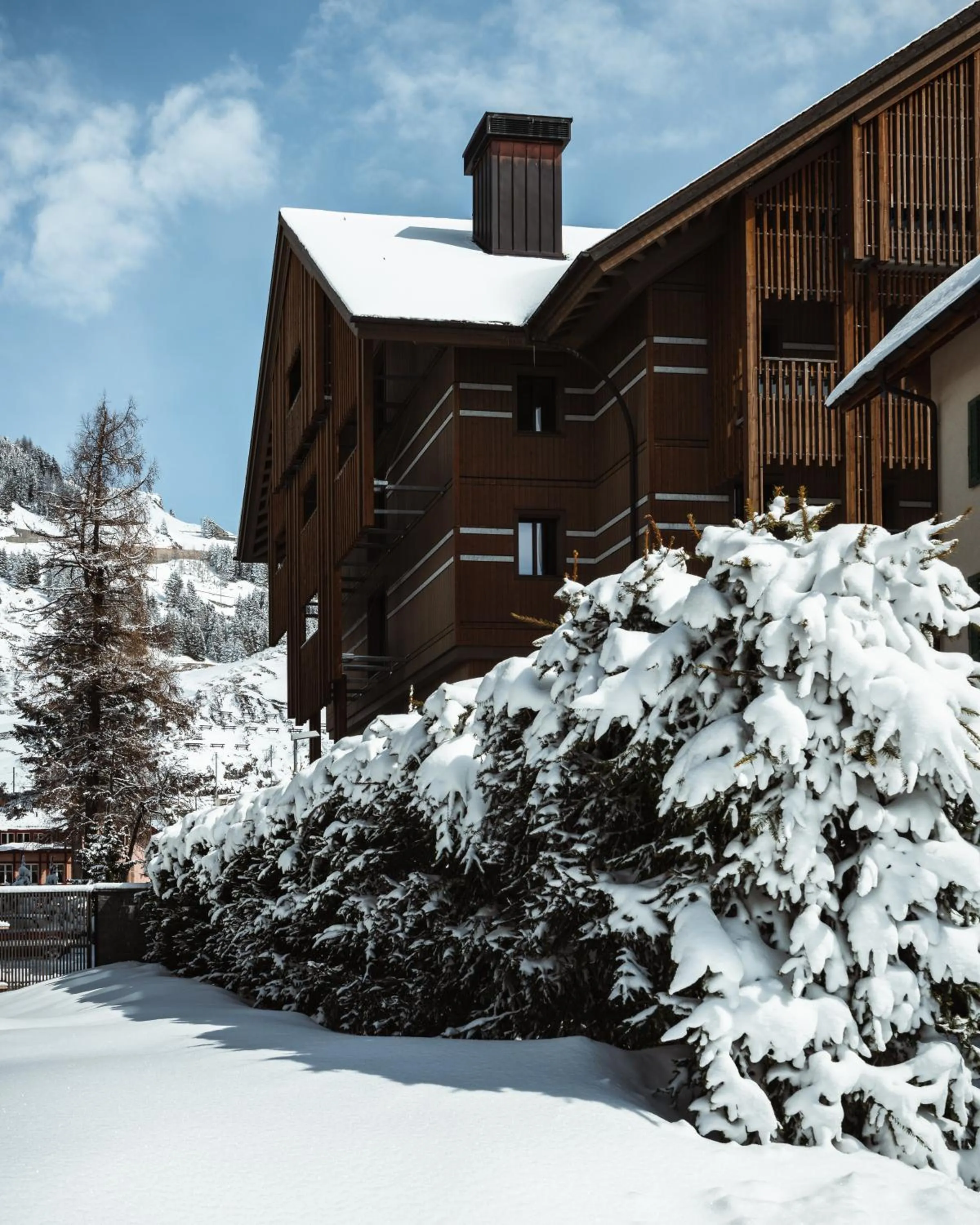 Property building in The Chedi Andermatt