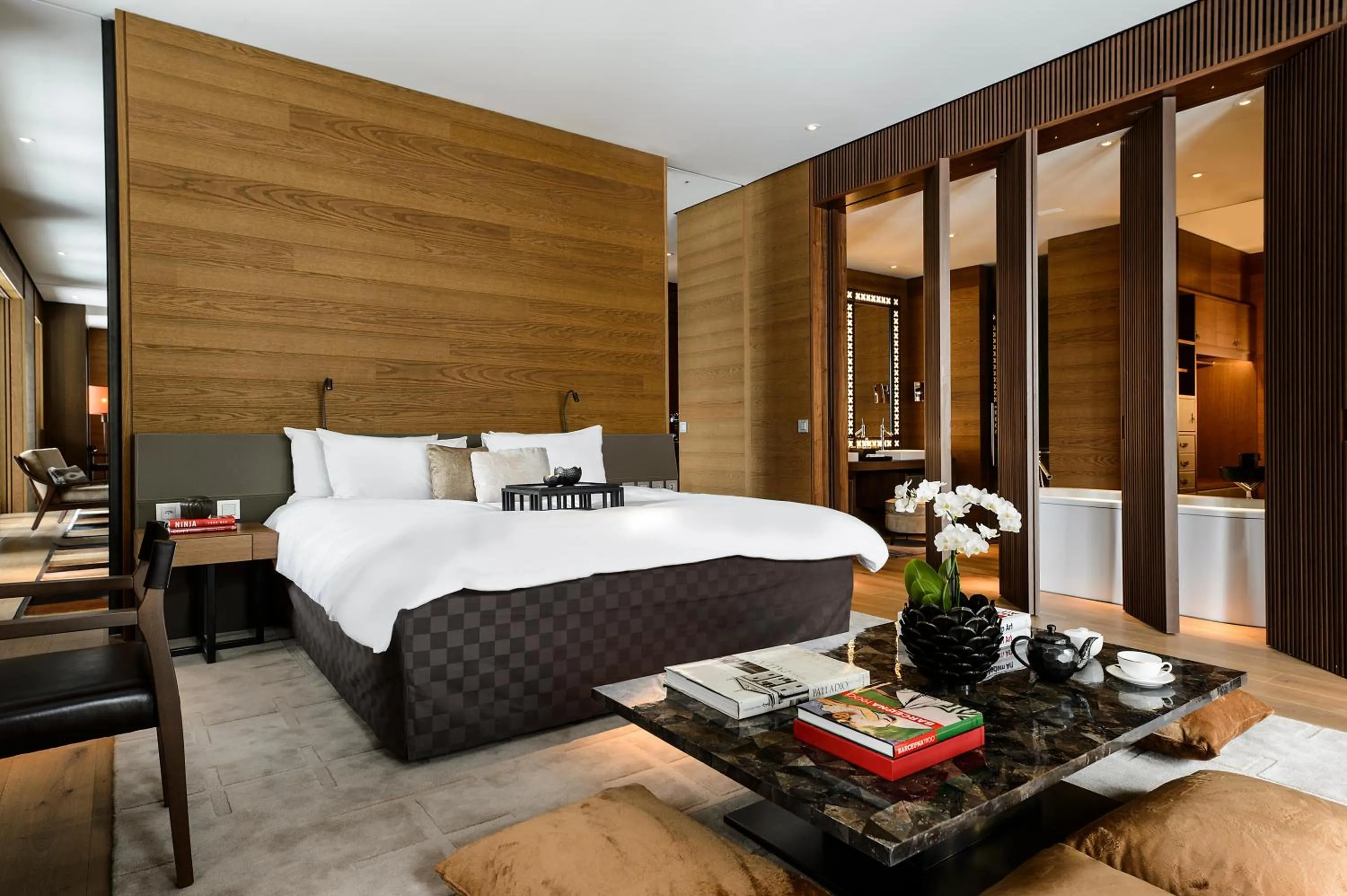 Photo of the whole room, Bed in The Chedi Andermatt